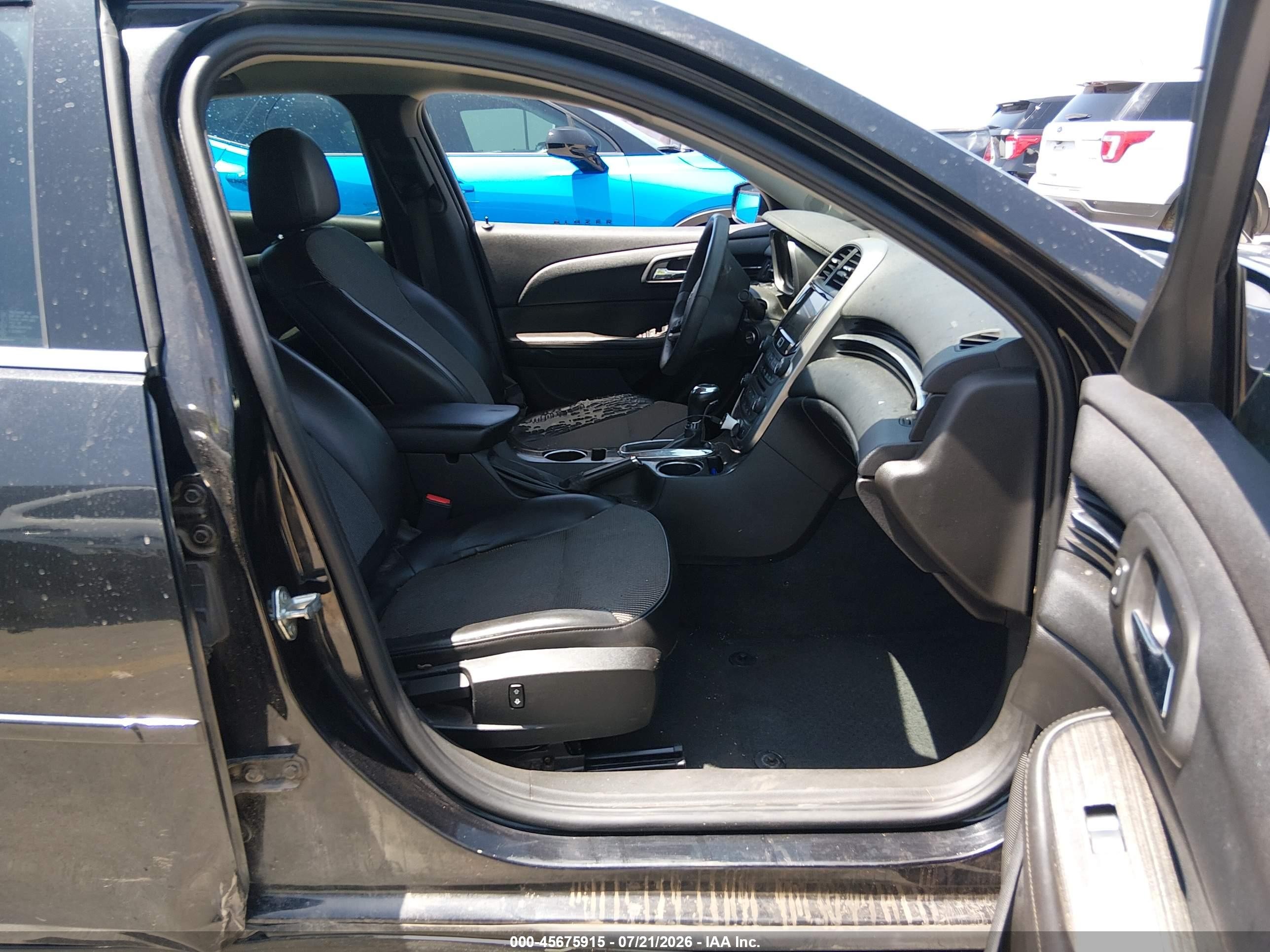 2015 Chevrolet Malibu 1lt Black vin: 1G11C5SL8FF115430