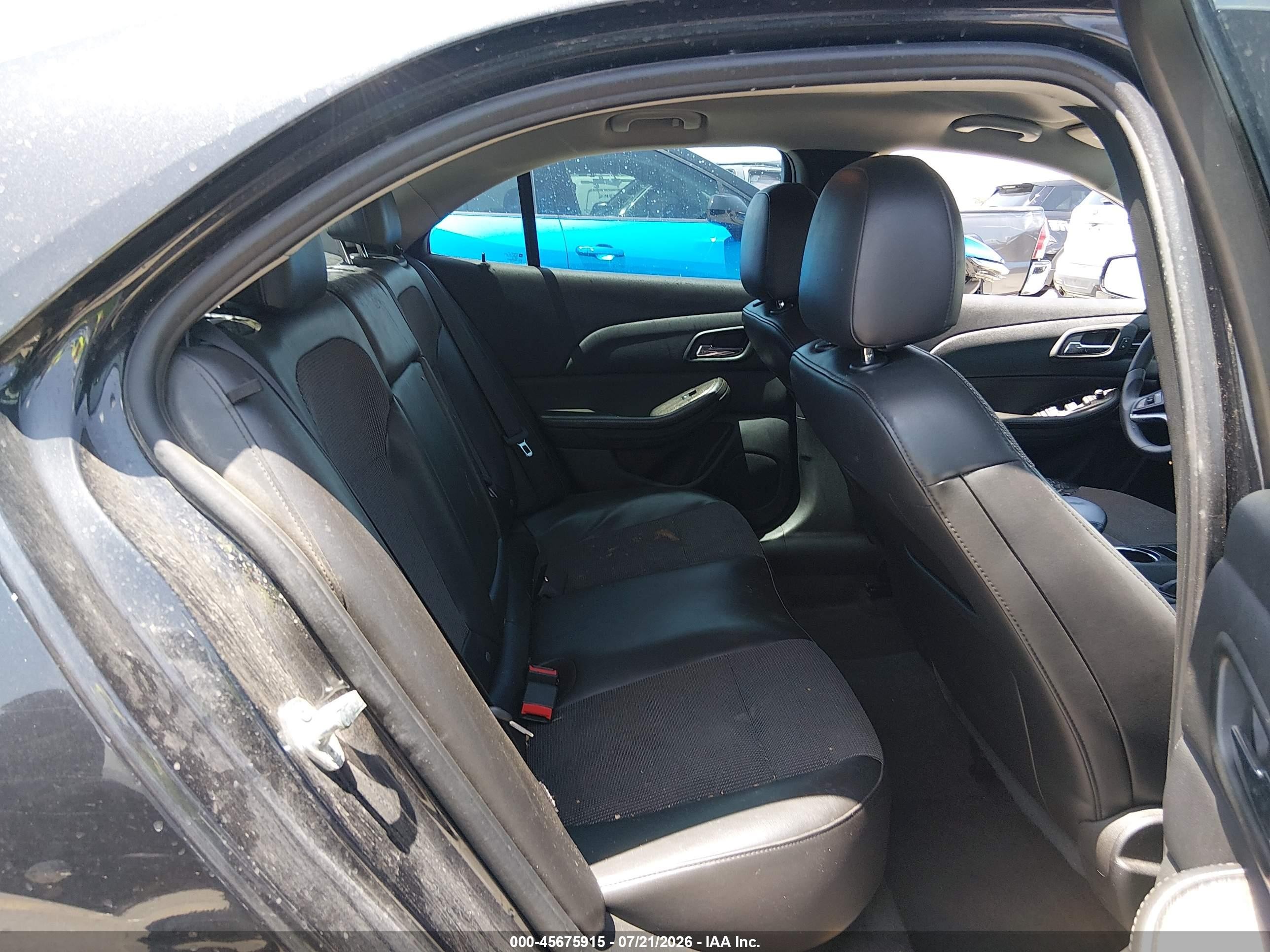 2015 Chevrolet Malibu 1lt Black vin: 1G11C5SL8FF115430
