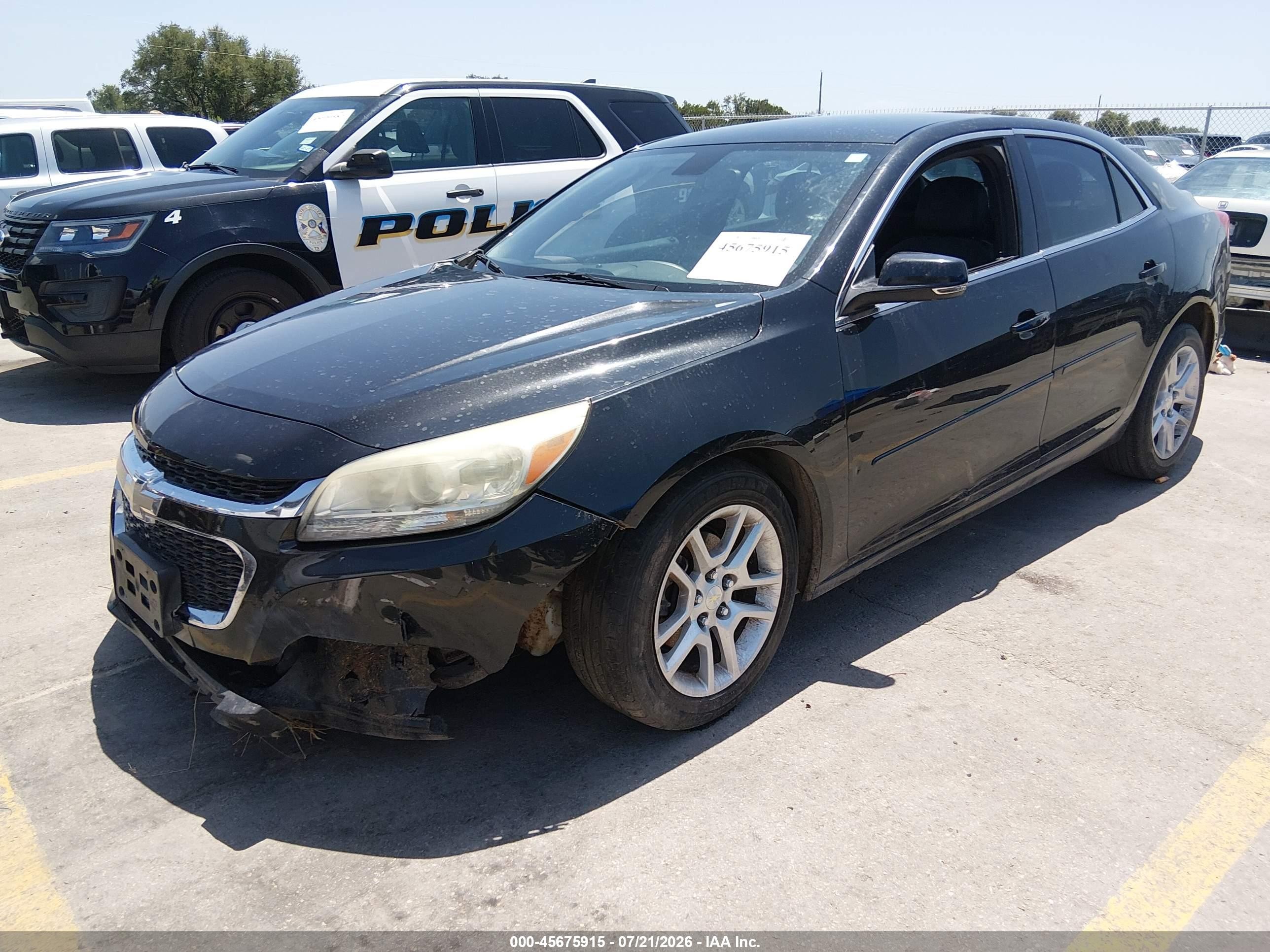 2015 Chevrolet Malibu 1lt Black vin: 1G11C5SL8FF115430