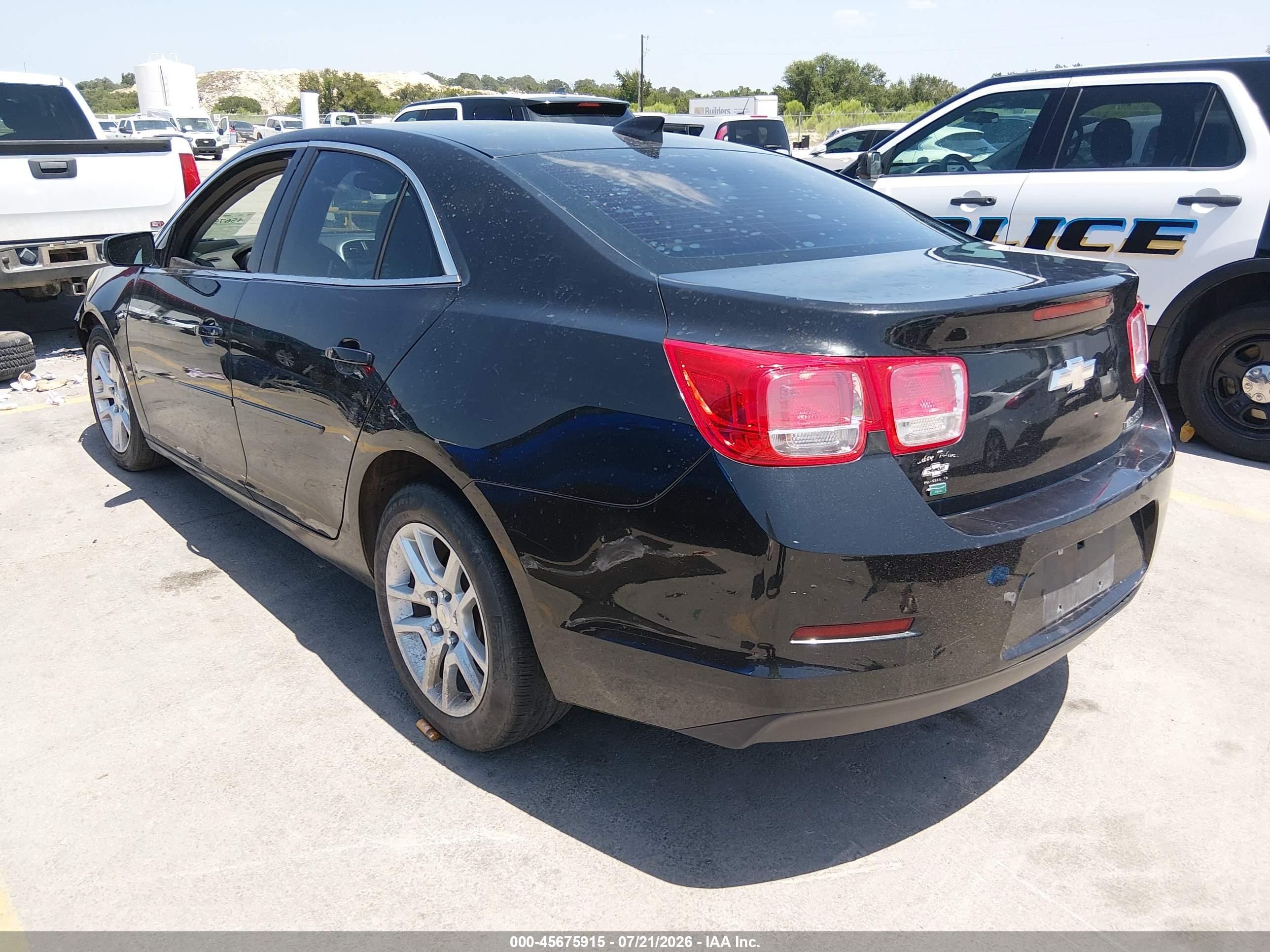 2015 Chevrolet Malibu 1lt Black vin: 1G11C5SL8FF115430