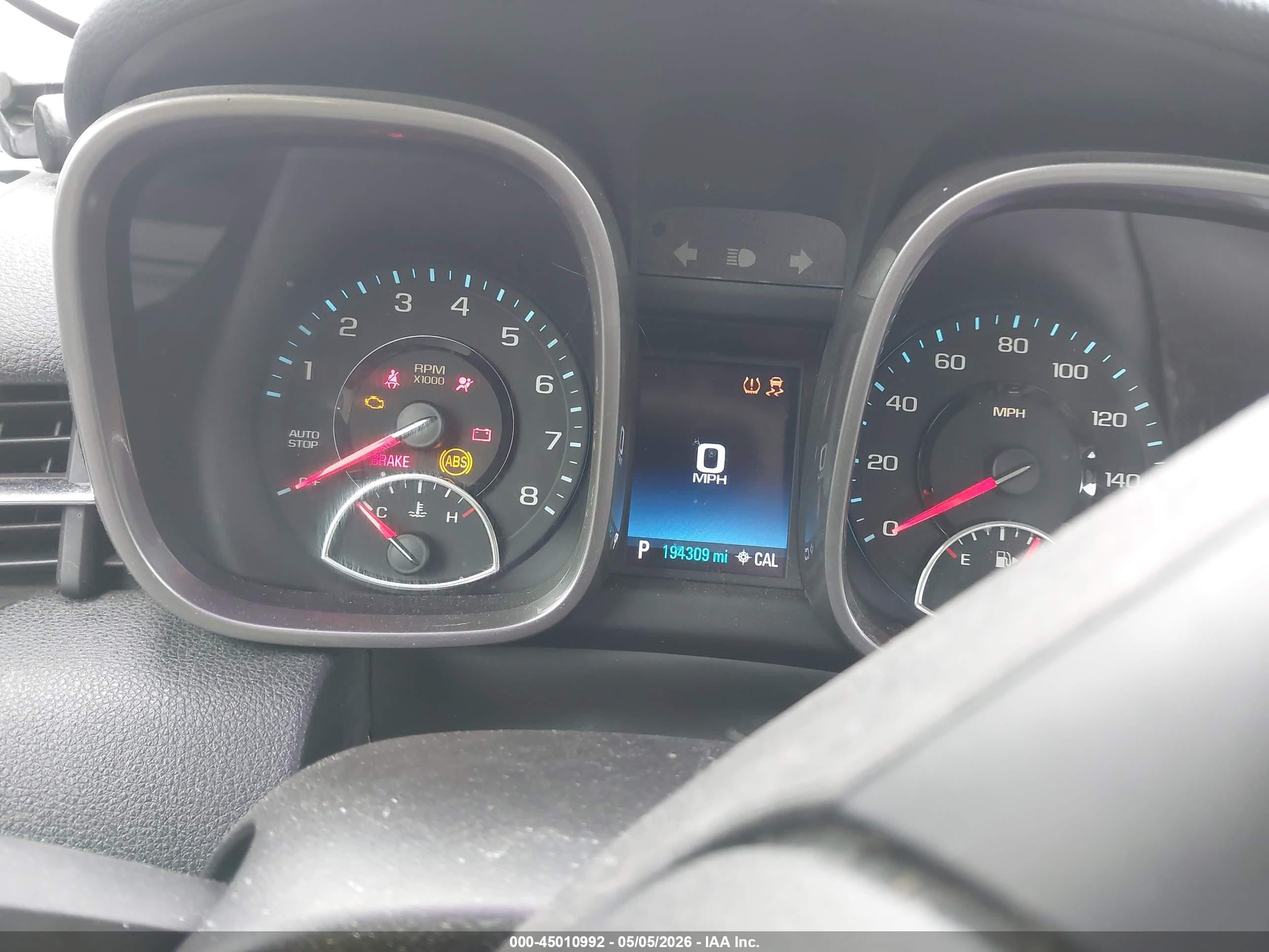 2015 Chevrolet Malibu 1lt Серый vin: 1G11C5SL8FF130753