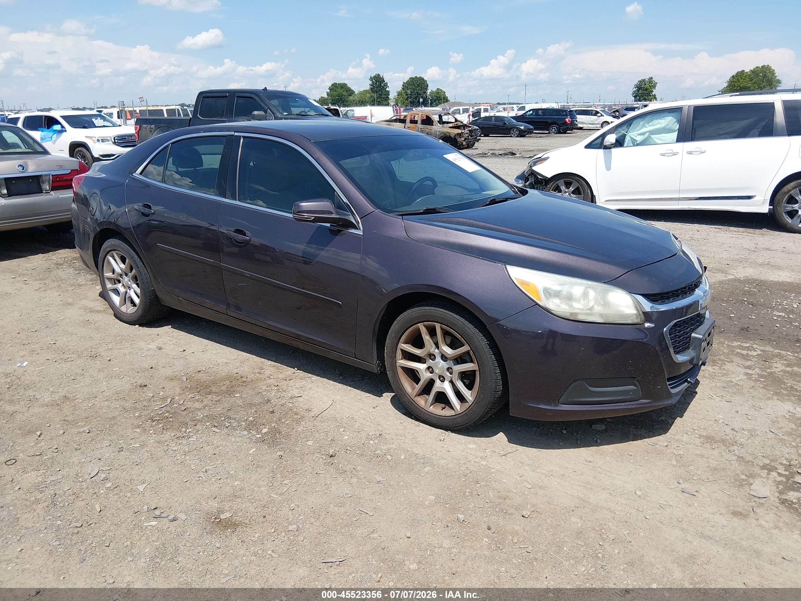 2015 Chevrolet Malibu 1lt Gray vin: 1G11C5SL8FF131918