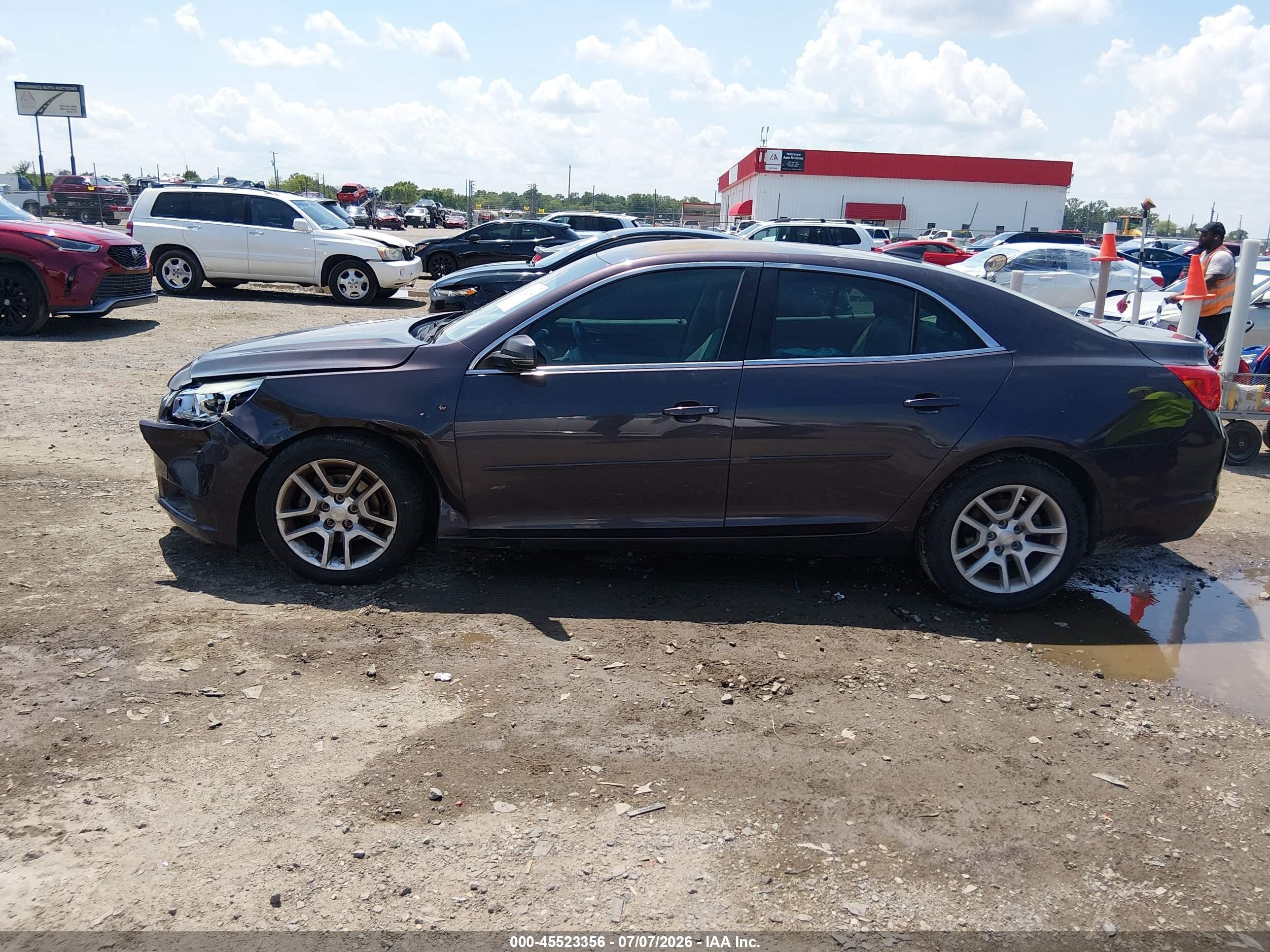 2015 Chevrolet Malibu 1lt Gray vin: 1G11C5SL8FF131918