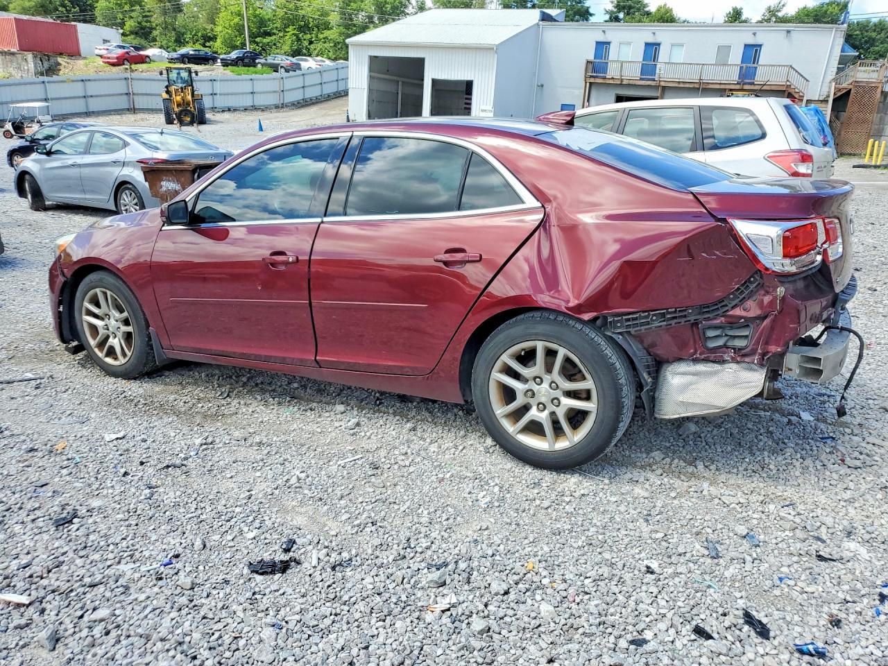 2015 Chevrolet Malibu 1lt Burgundy vin: 1G11C5SL8FF224423
