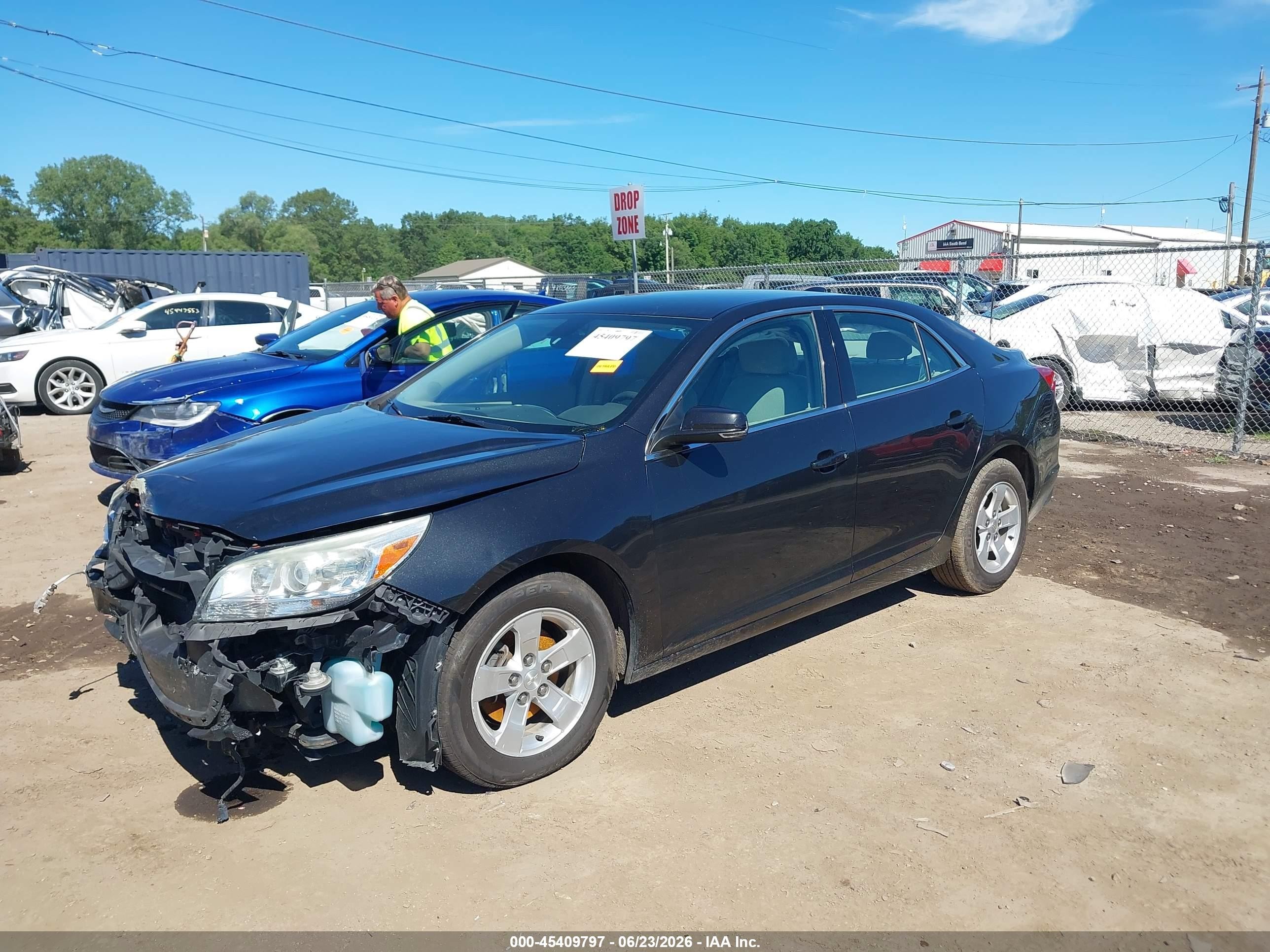2015 Chevrolet Malibu 1lt Gray vin: 1G11C5SL8FF238645