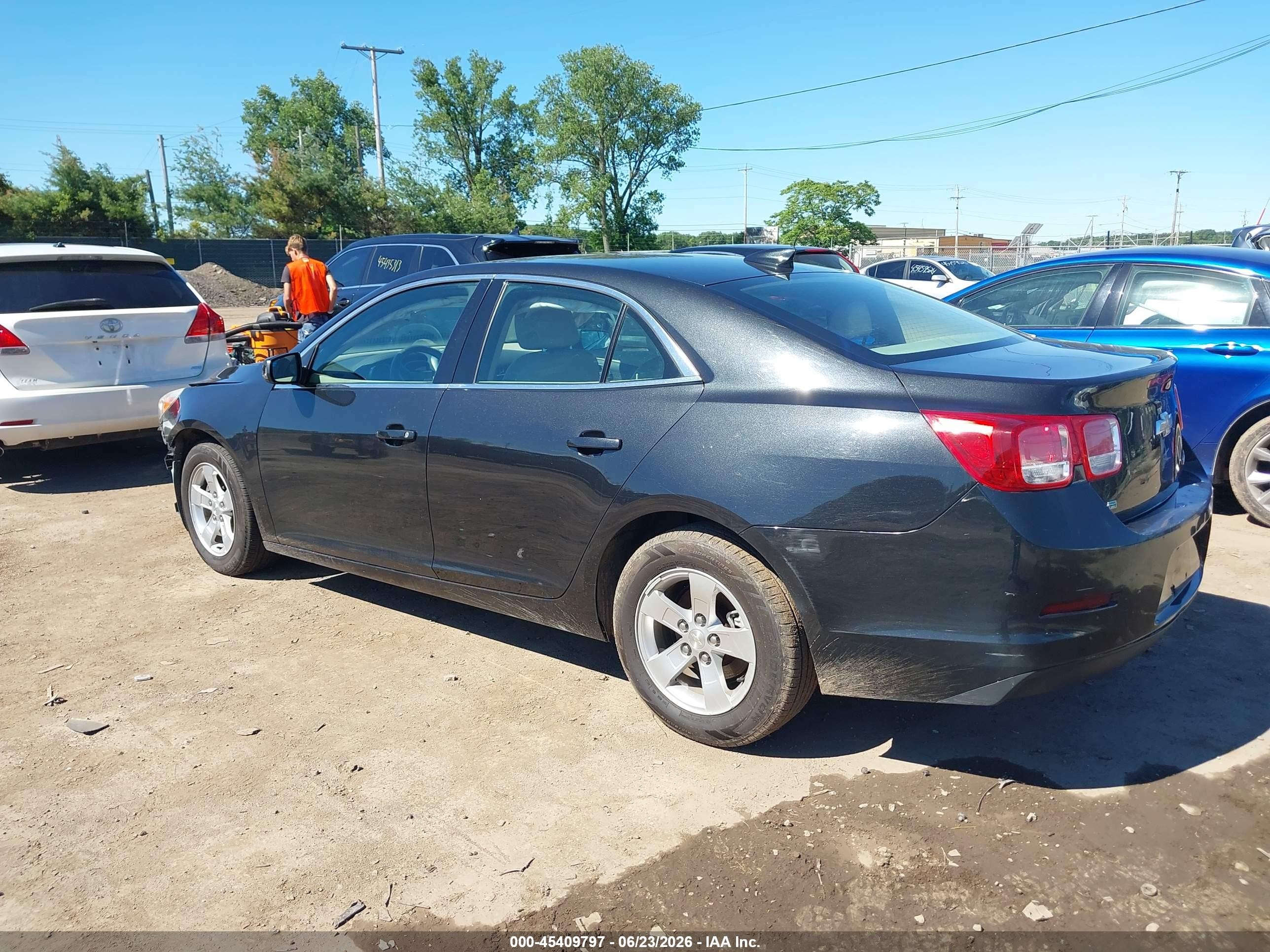 2015 Chevrolet Malibu 1lt Gray vin: 1G11C5SL8FF238645