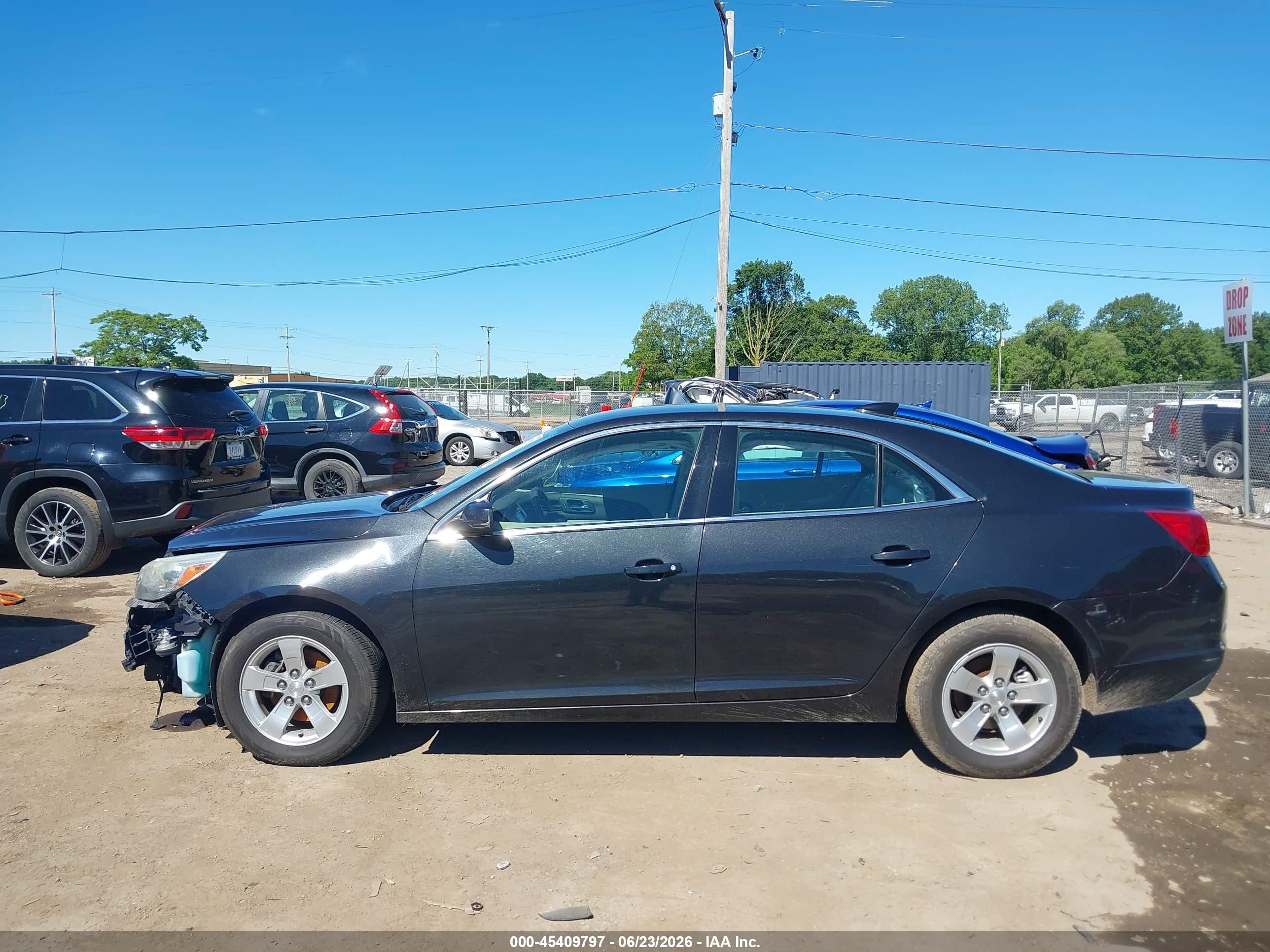 2015 Chevrolet Malibu 1lt Gray vin: 1G11C5SL8FF238645