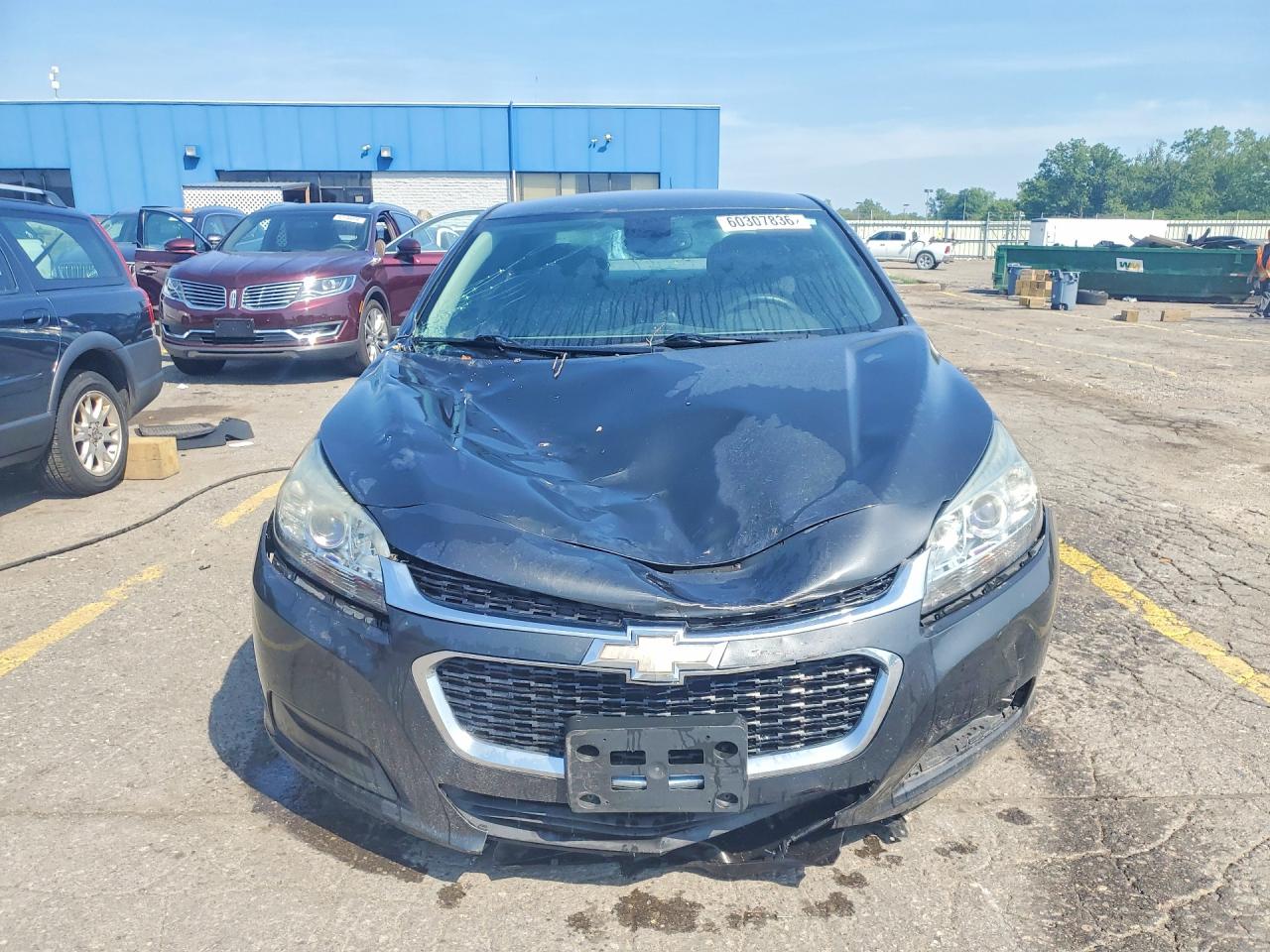 2015 Chevrolet Malibu 1lt Gray vin: 1G11C5SL8FF241335
