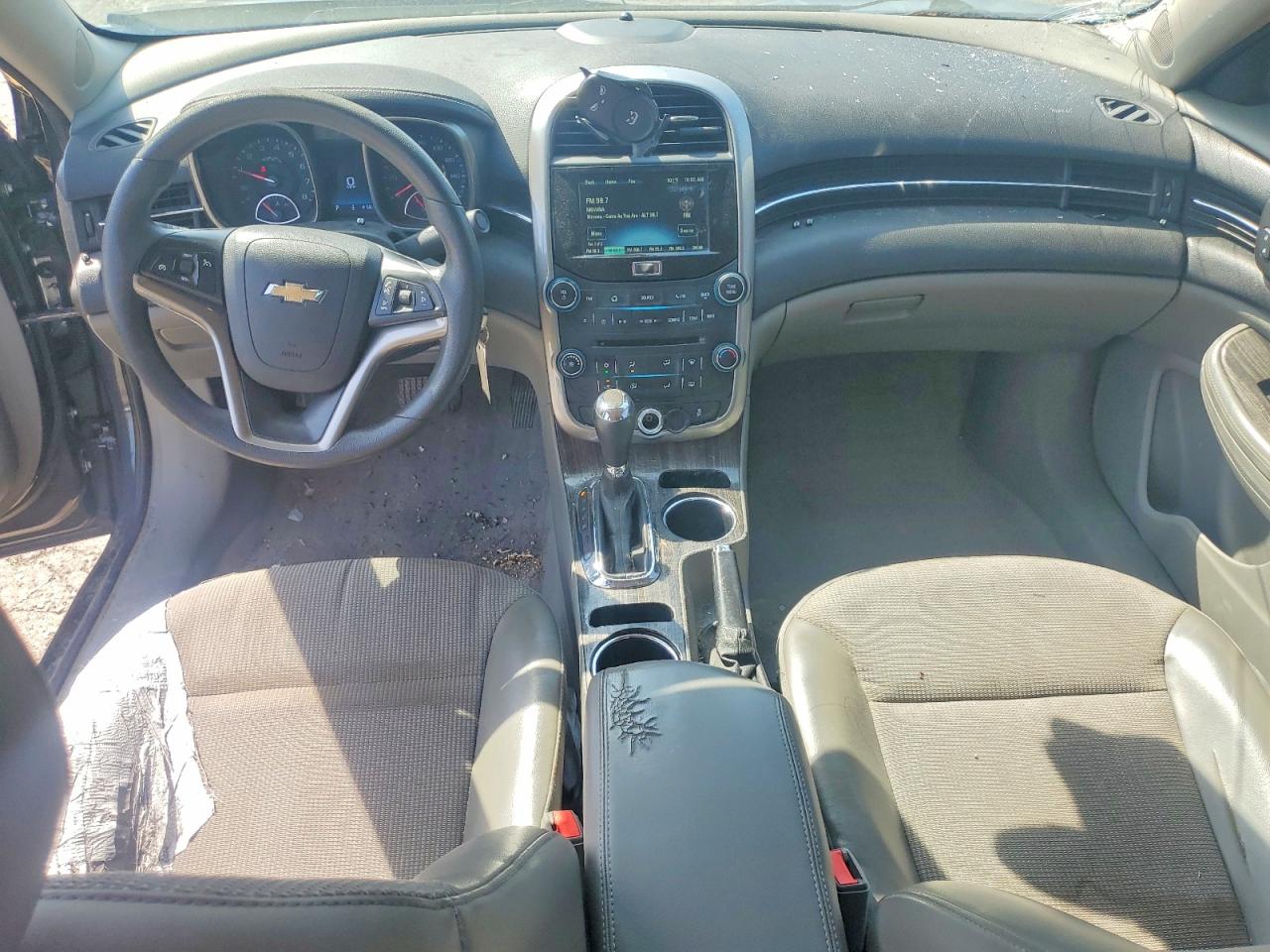 2015 Chevrolet Malibu 1lt Gray vin: 1G11C5SL8FF241335