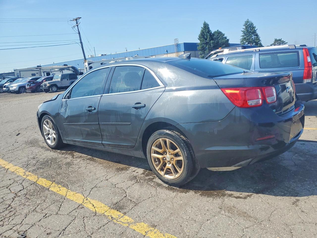 2015 Chevrolet Malibu 1lt Gray vin: 1G11C5SL8FF241335