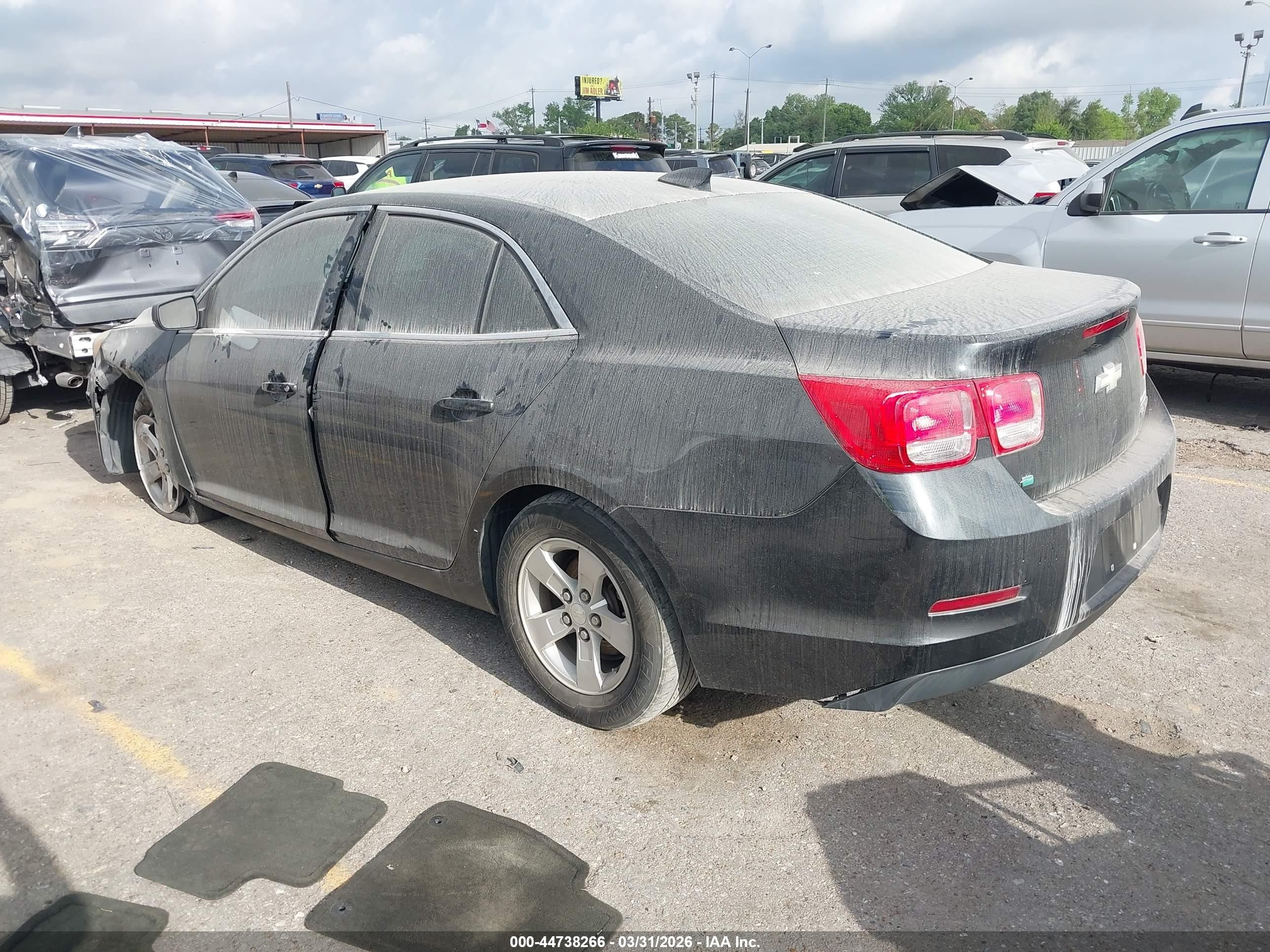 2015 Chevrolet Malibu 1lt Black vin: 1G11C5SL8FF285710