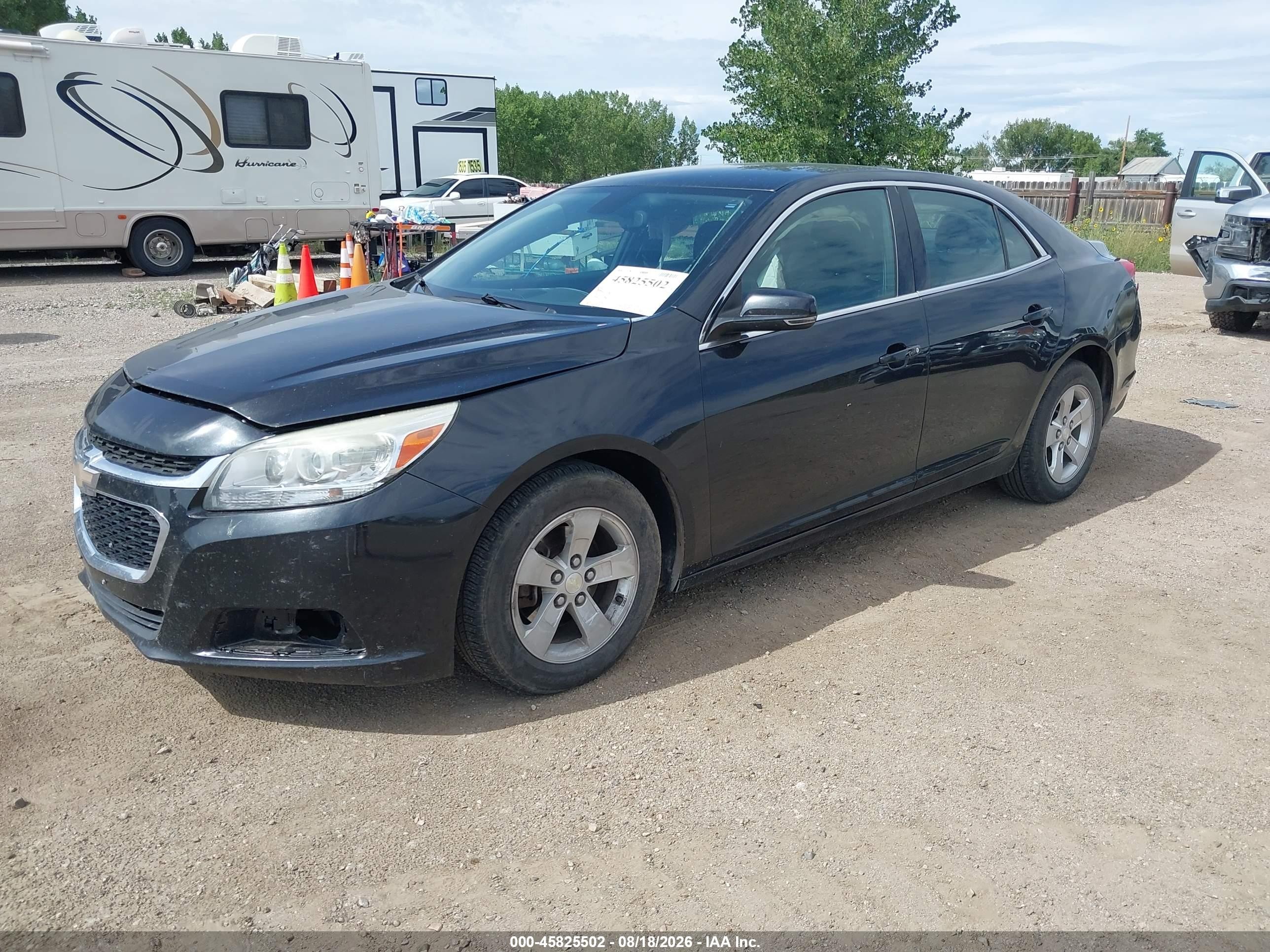 2015 Chevrolet Malibu 1lt Black vin: 1G11C5SL8FF323999