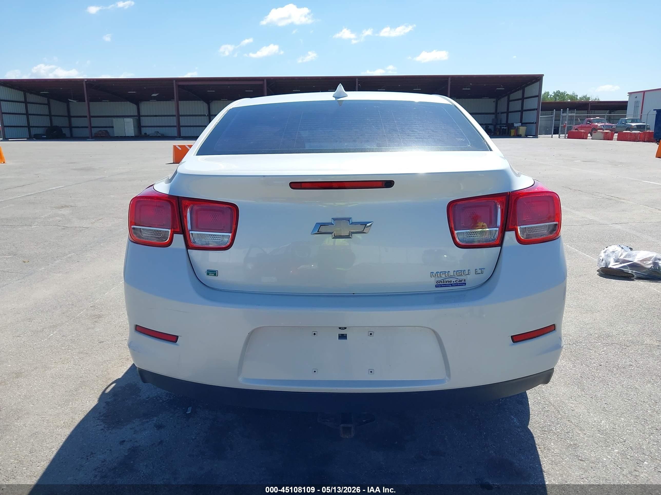 2015 Chevrolet Malibu 1lt White vin: 1G11C5SL8FU151579
