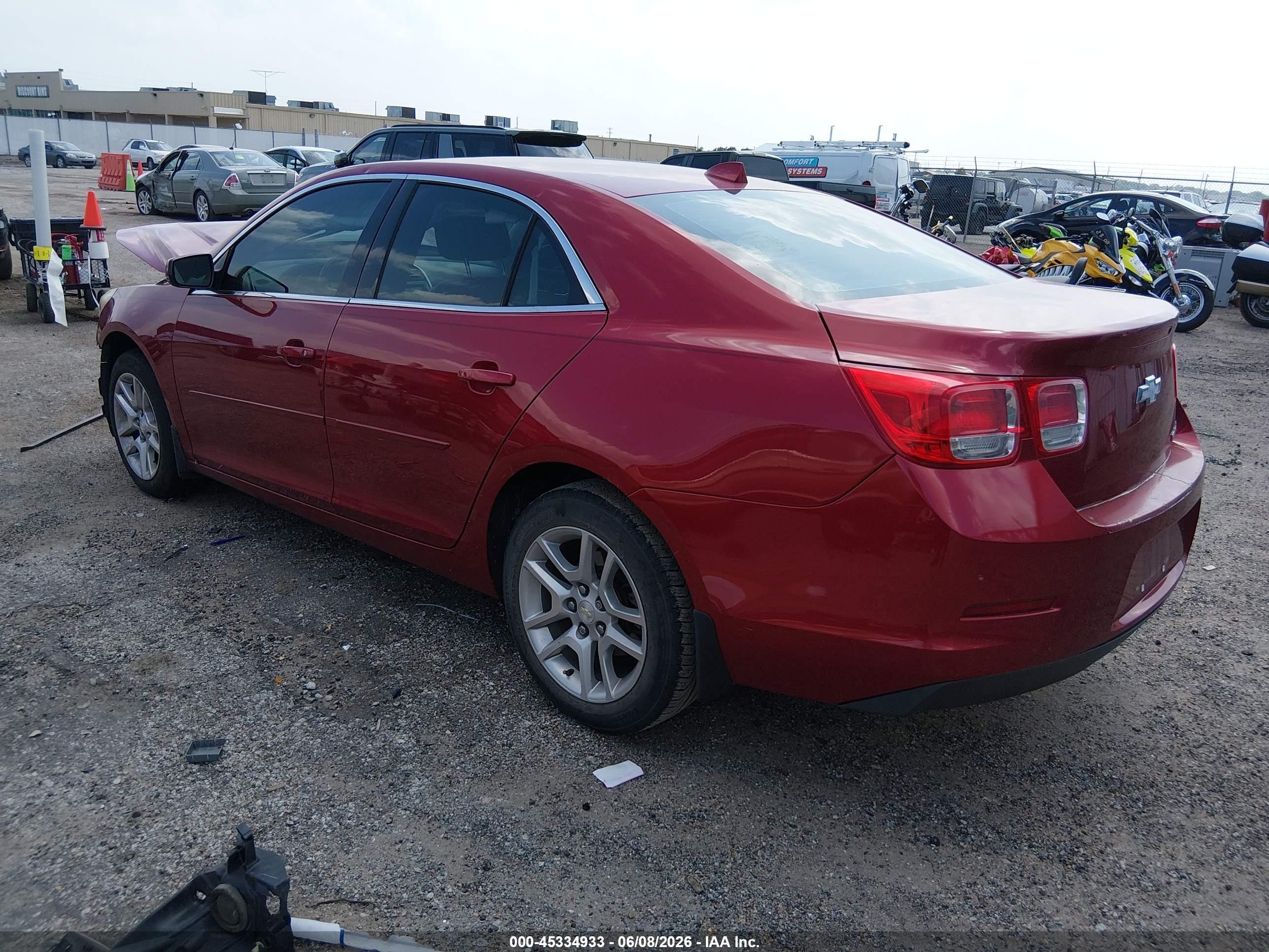 2014 Chevrolet Malibu 1lt Red vin: 1G11C5SL9EF107383