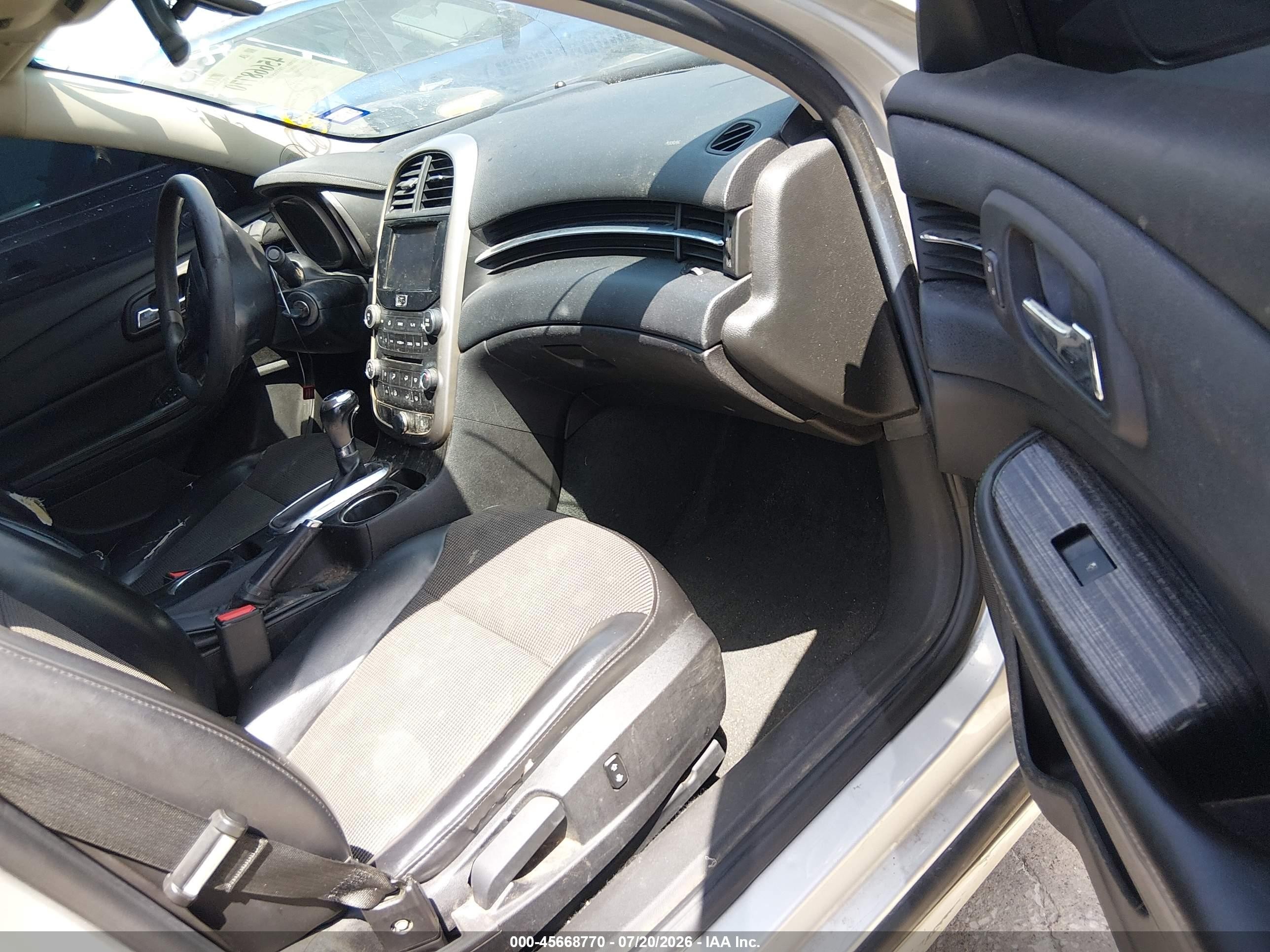 2014 Chevrolet Malibu 1lt Серый vin: 1G11C5SL9EF116620