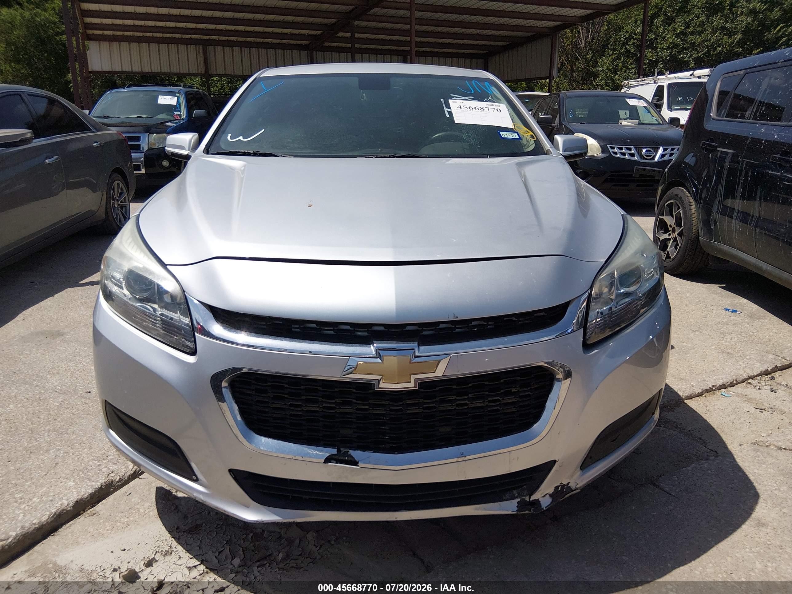 2014 Chevrolet Malibu 1lt Серый vin: 1G11C5SL9EF116620