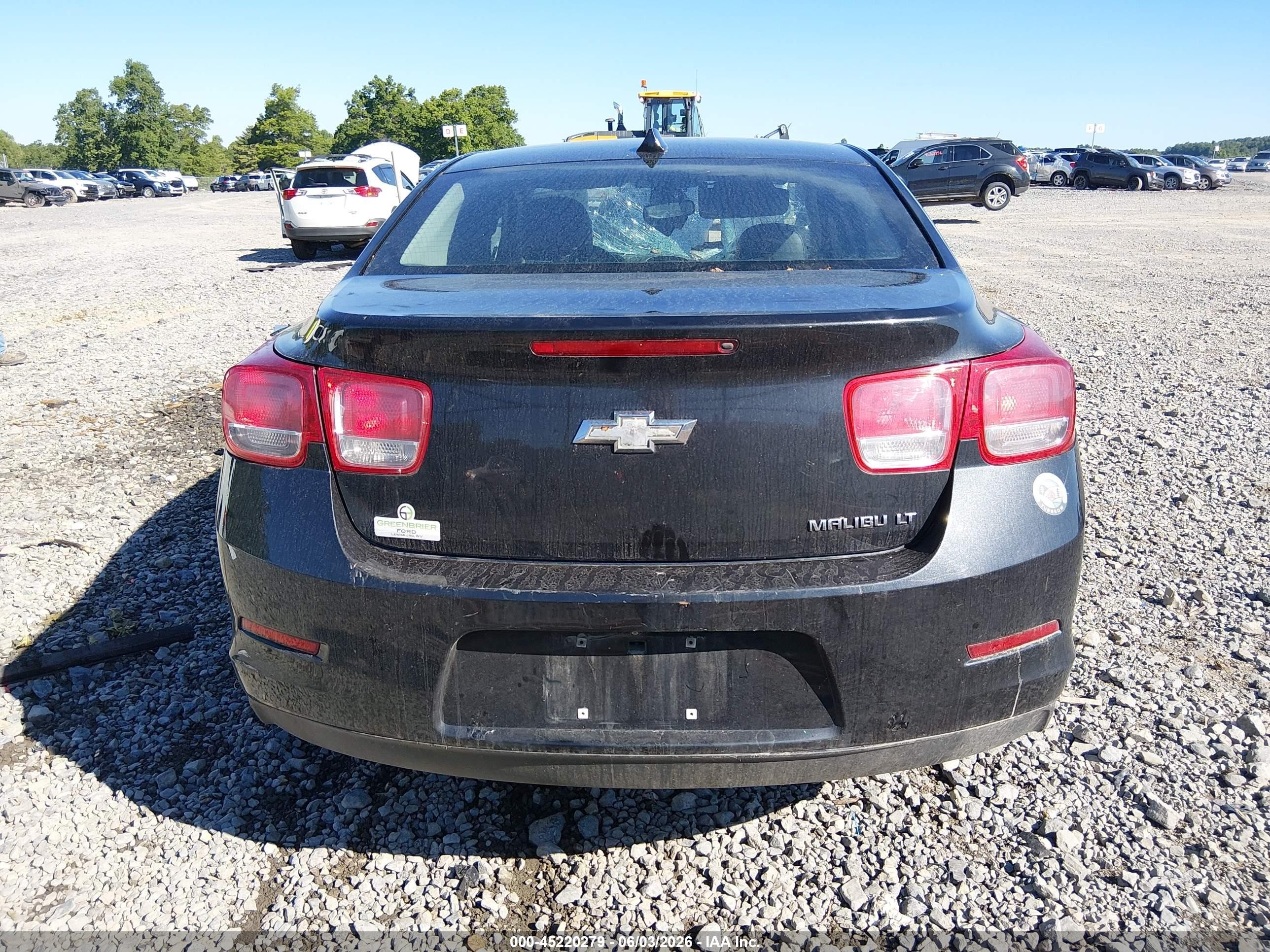 2014 Chevrolet Malibu 1lt Black vin: 1G11C5SL9EF117704