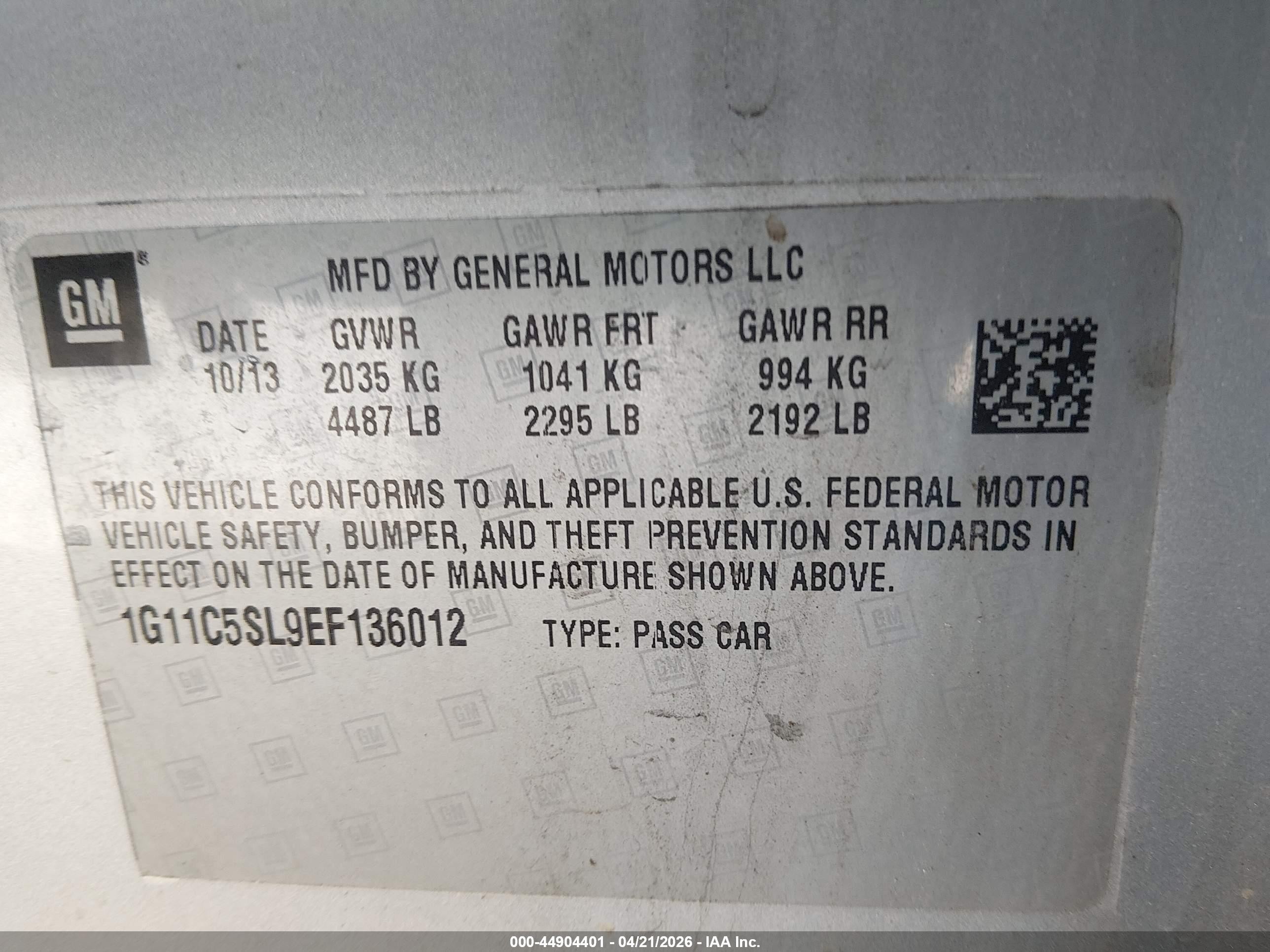 2014 Chevrolet Malibu 1lt Silver vin: 1G11C5SL9EF136012
