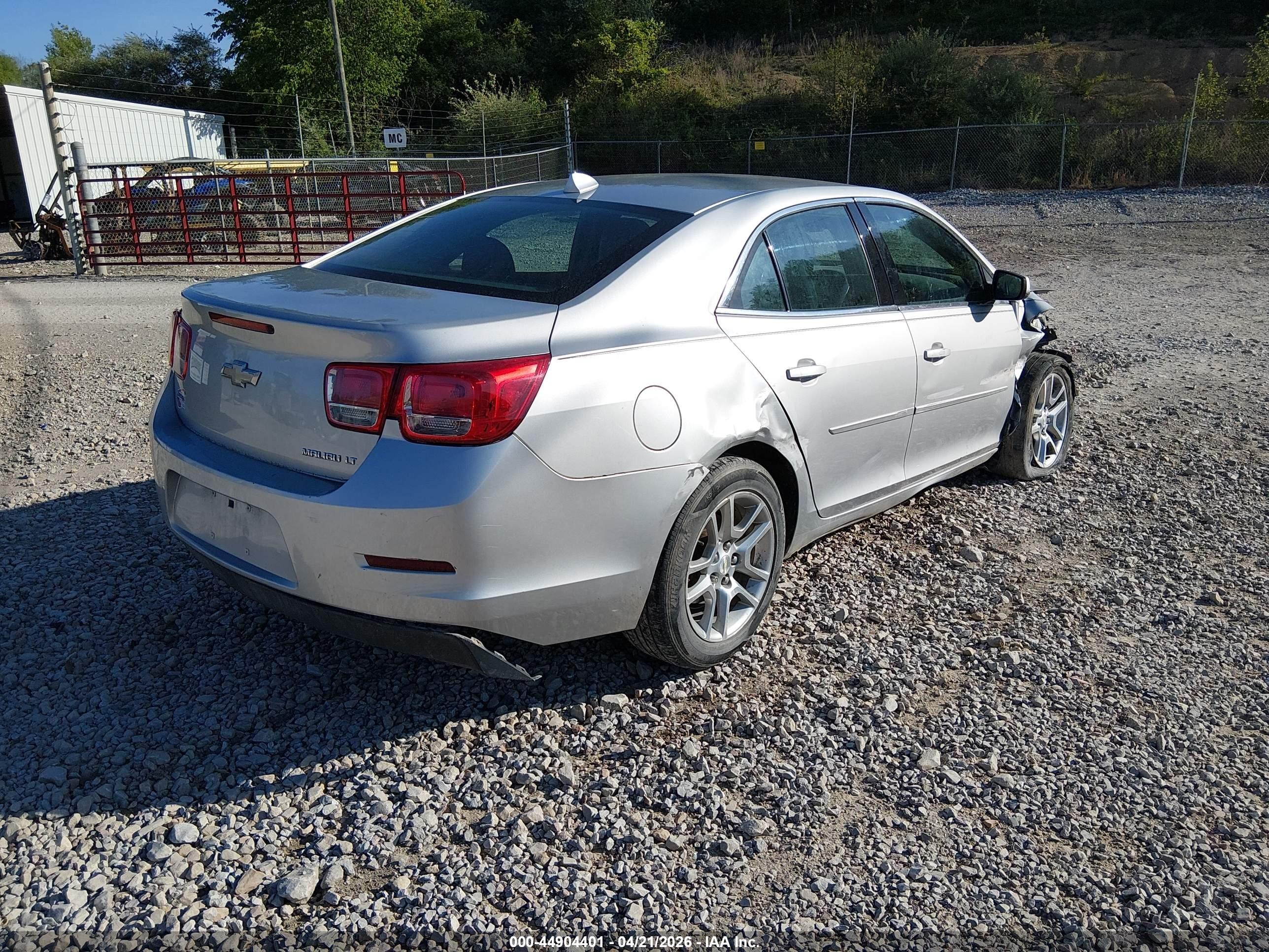 2014 Chevrolet Malibu 1lt Silver vin: 1G11C5SL9EF136012