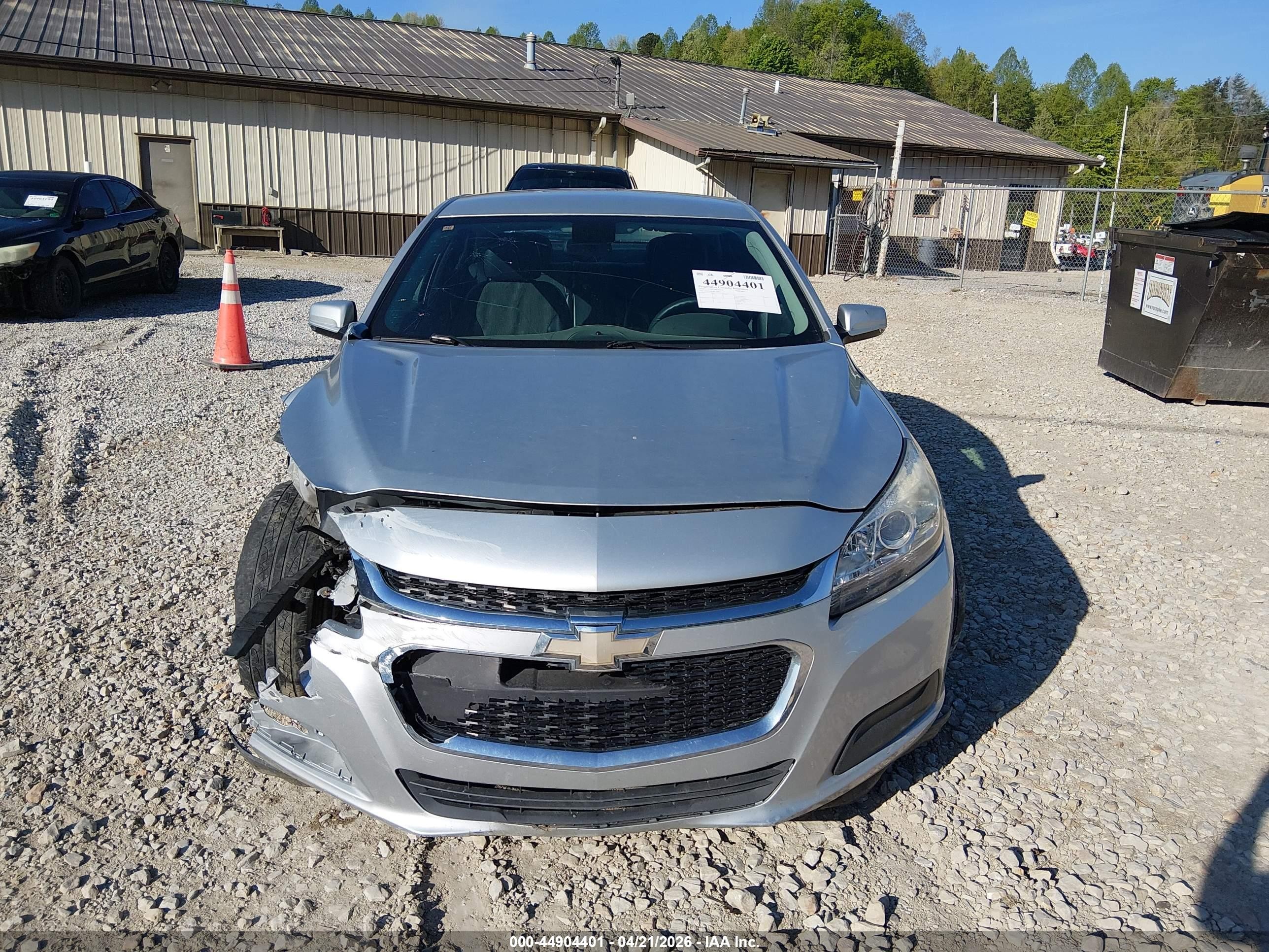 2014 Chevrolet Malibu 1lt Silver vin: 1G11C5SL9EF136012