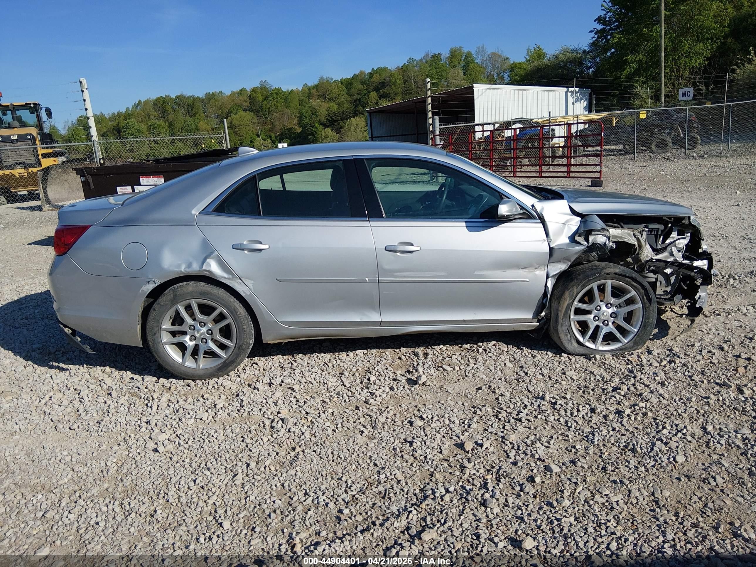 2014 Chevrolet Malibu 1lt Silver vin: 1G11C5SL9EF136012