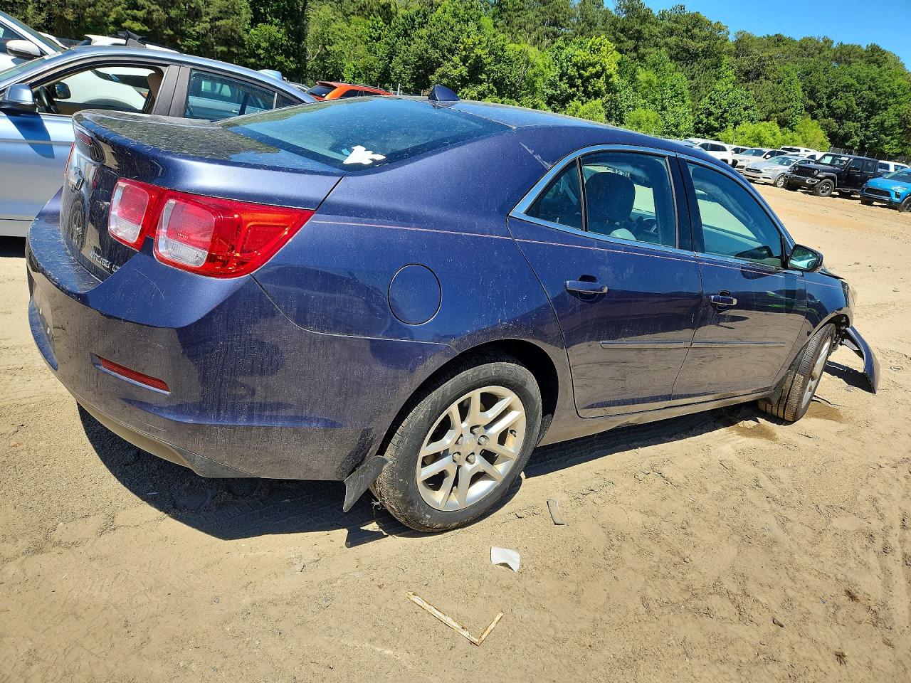 2014 Chevrolet Malibu 1lt Blue vin: 1G11C5SL9EF137340