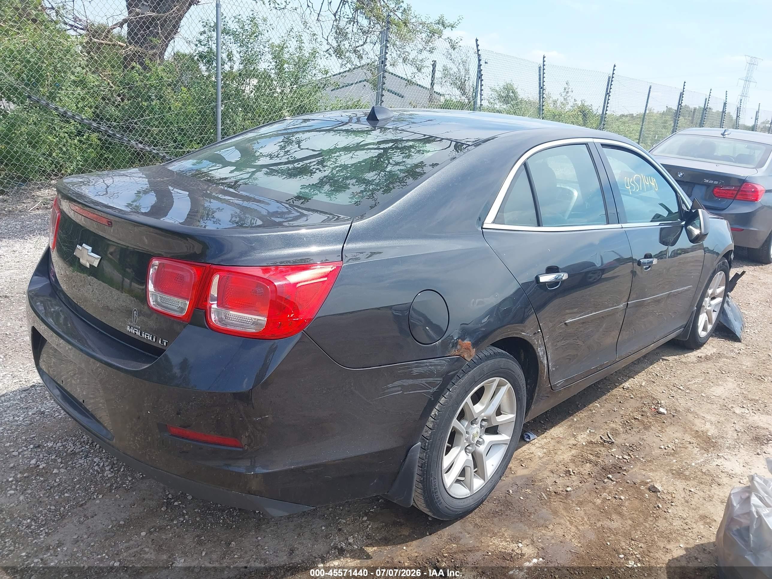 2014 Chevrolet Malibu 1lt Черный vin: 1G11C5SL9EF151433