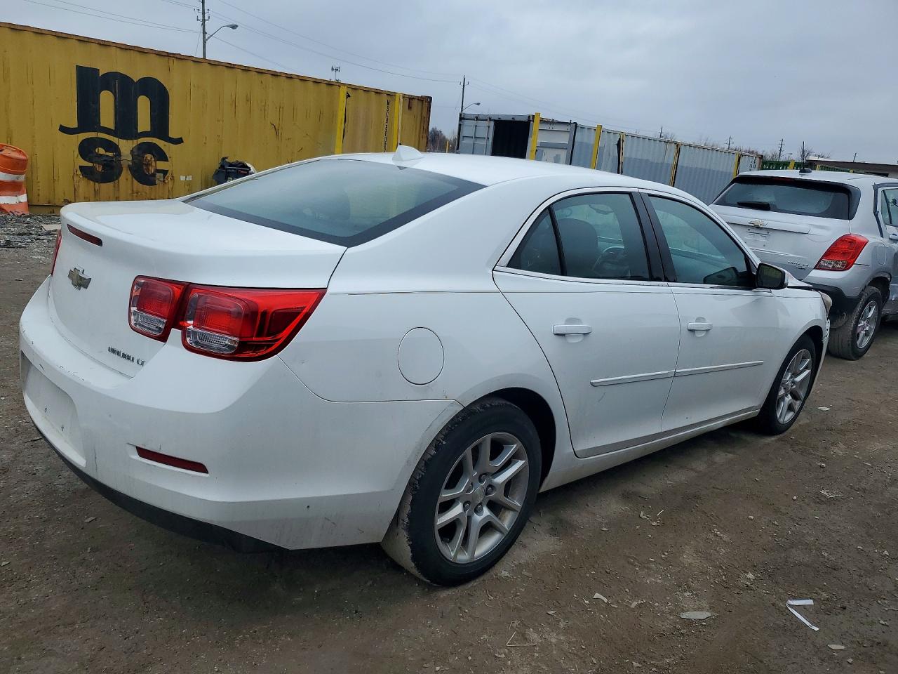 2014 Chevrolet Malibu 1lt White vin: 1G11C5SL9EF162500