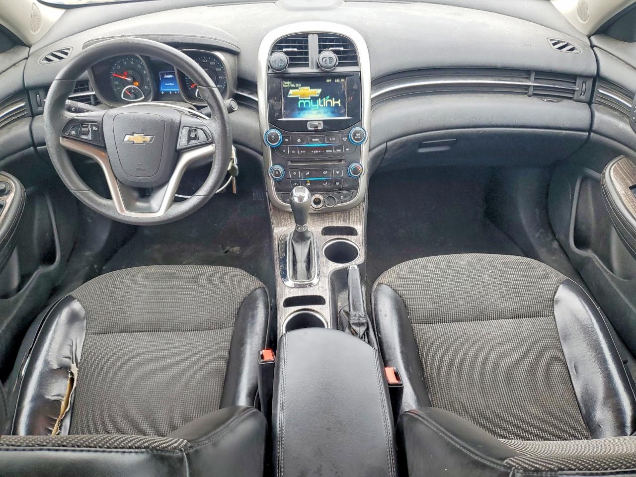 2014 Chevrolet Malibu 1lt White vin: 1G11C5SL9EF162500
