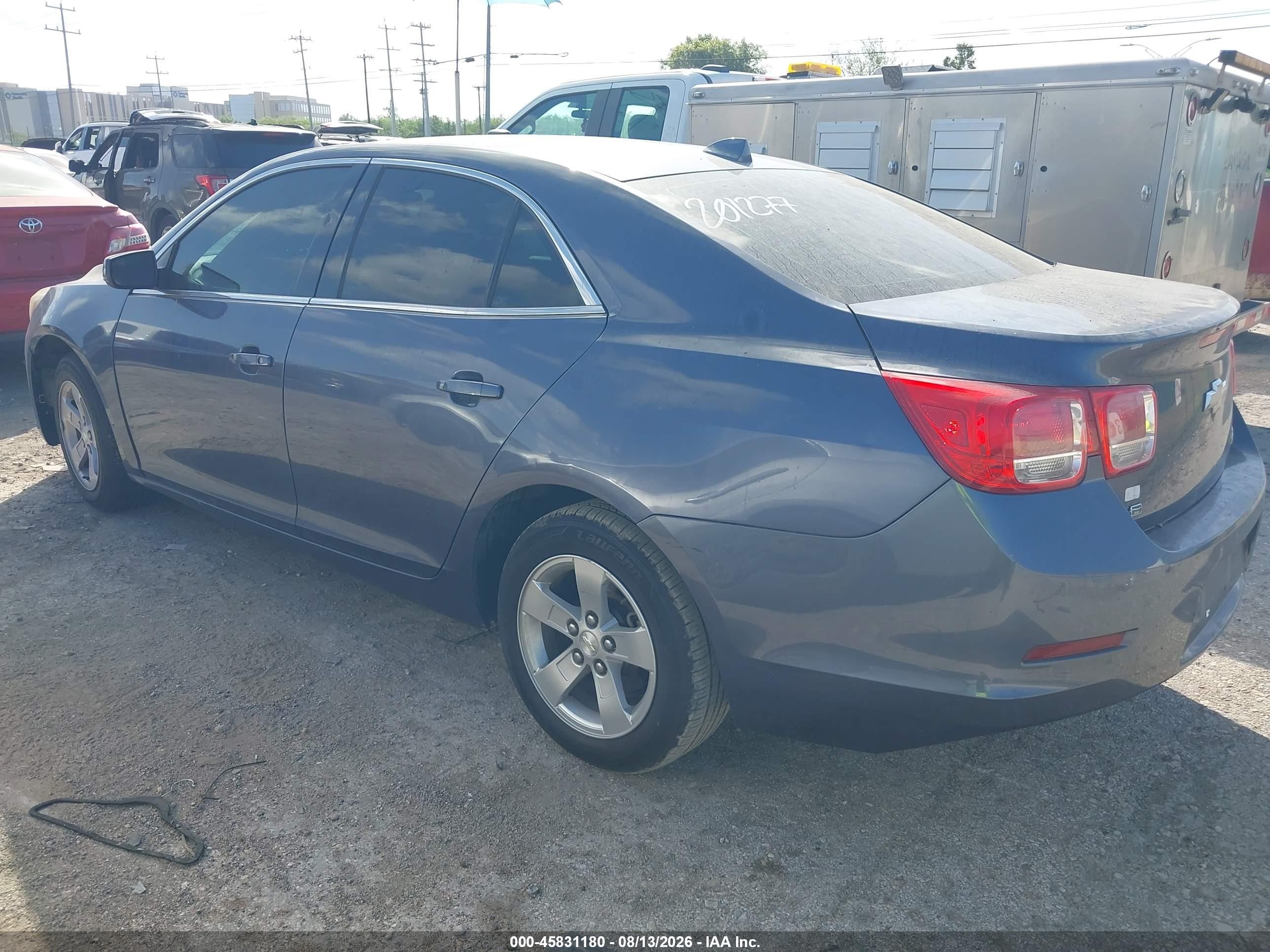 2014 Chevrolet Malibu 1lt Blue vin: 1G11C5SL9EF201277