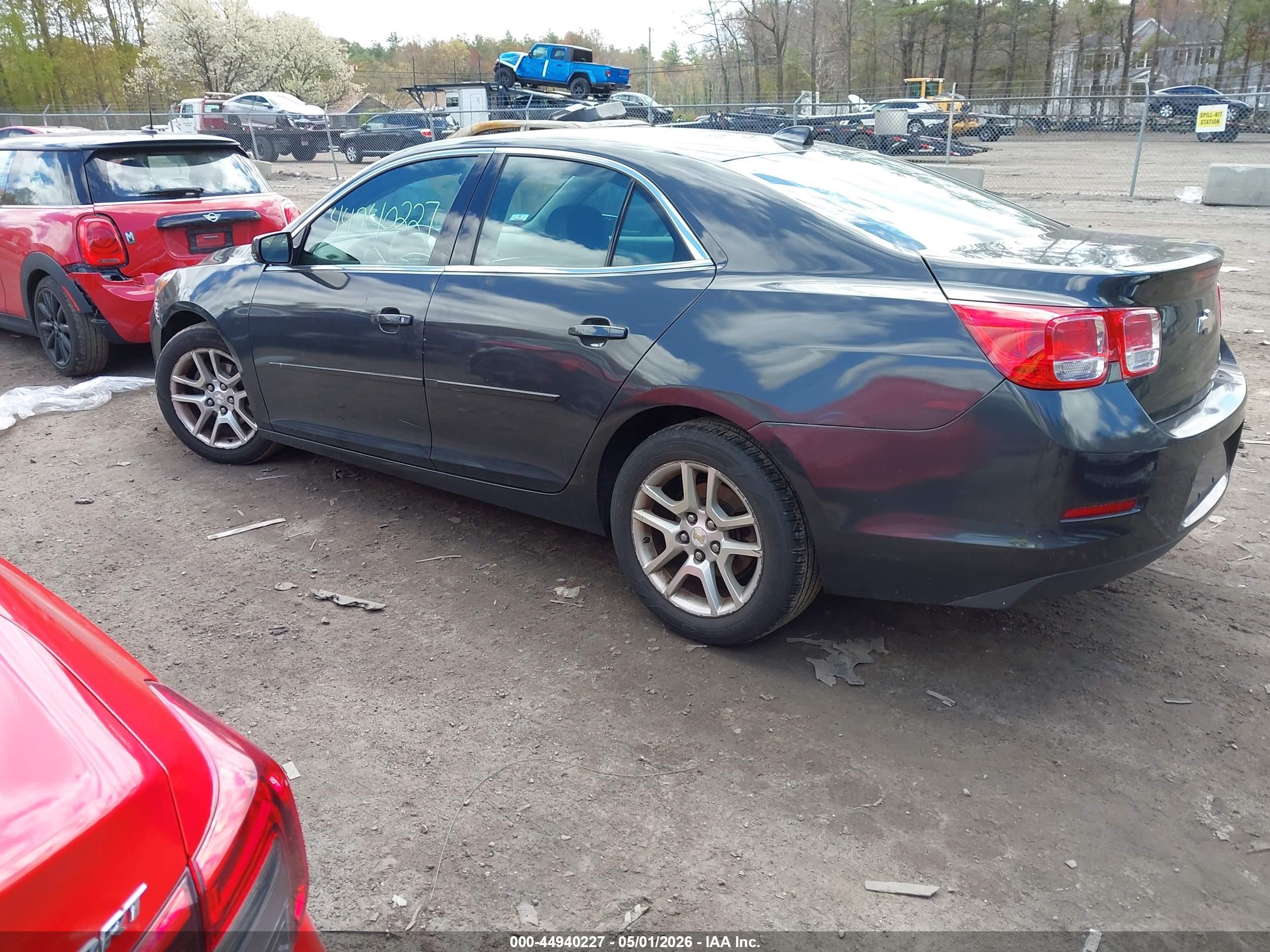 2014 Chevrolet Malibu 1lt Gray vin: 1G11C5SL9EF211517