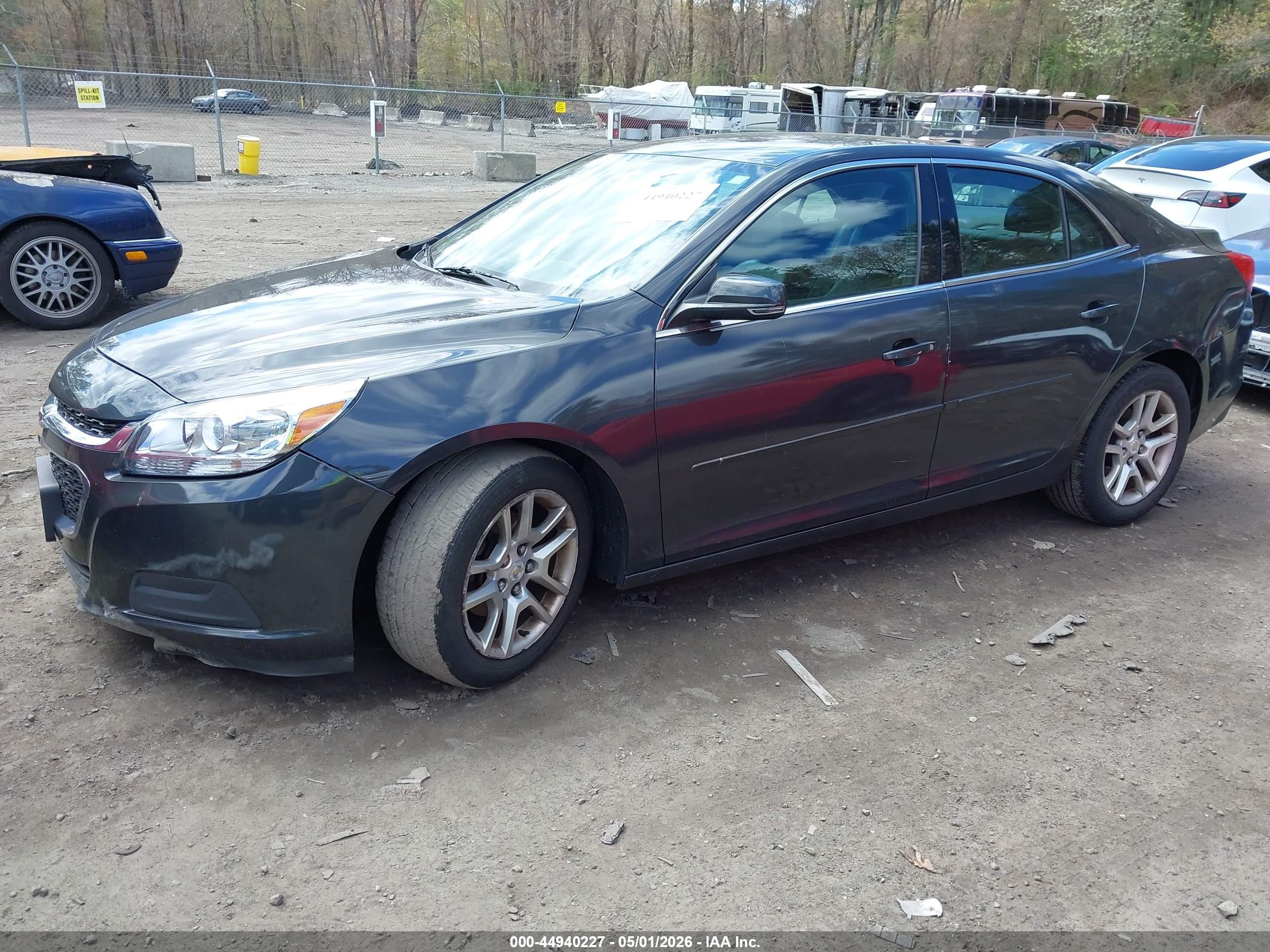 2014 Chevrolet Malibu 1lt Gray vin: 1G11C5SL9EF211517