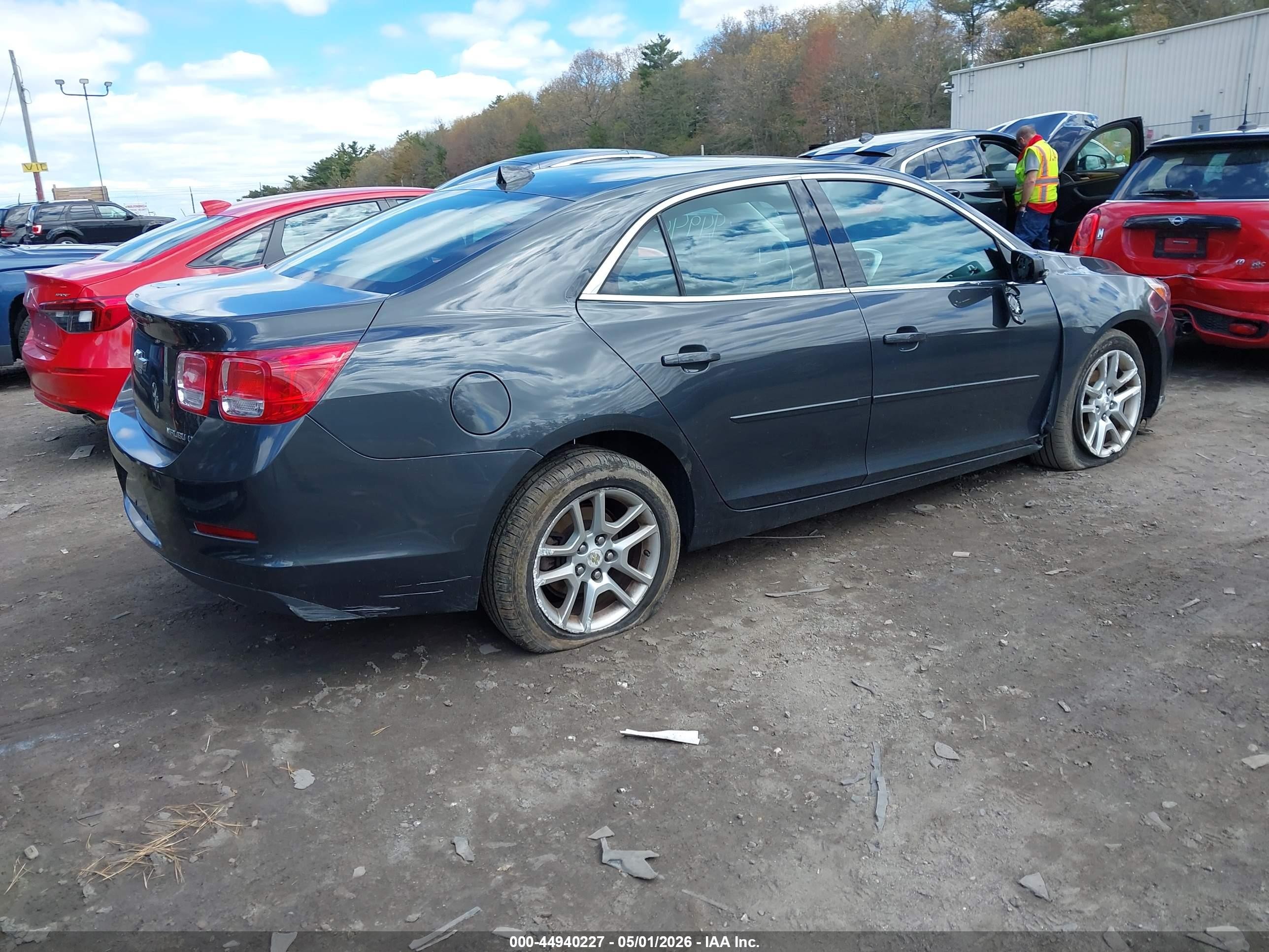 2014 Chevrolet Malibu 1lt Gray vin: 1G11C5SL9EF211517