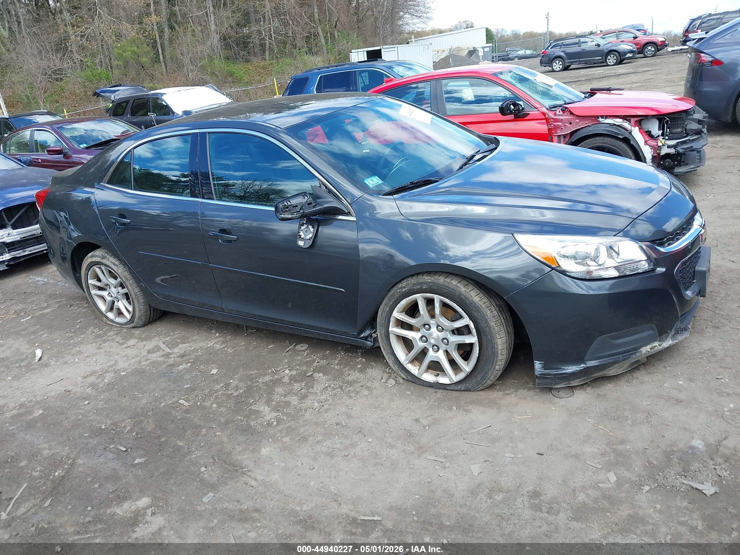 2014 Chevrolet Malibu 1lt Gray vin: 1G11C5SL9EF211517
