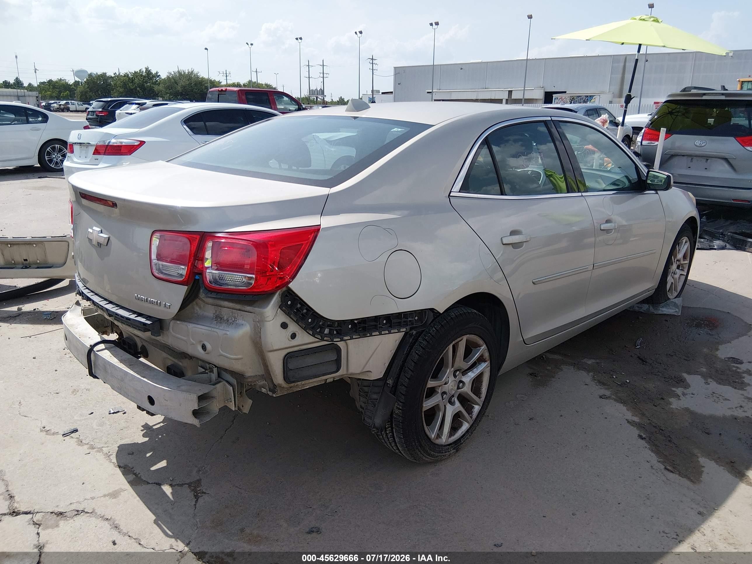 2014 Chevrolet Malibu 1lt Beige vin: 1G11C5SL9EF224784