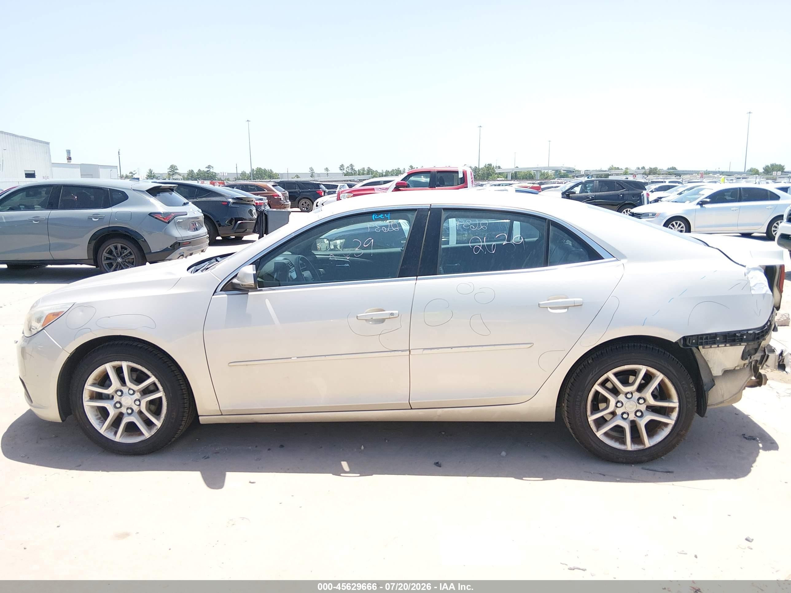 2014 Chevrolet Malibu 1lt Beige vin: 1G11C5SL9EF224784