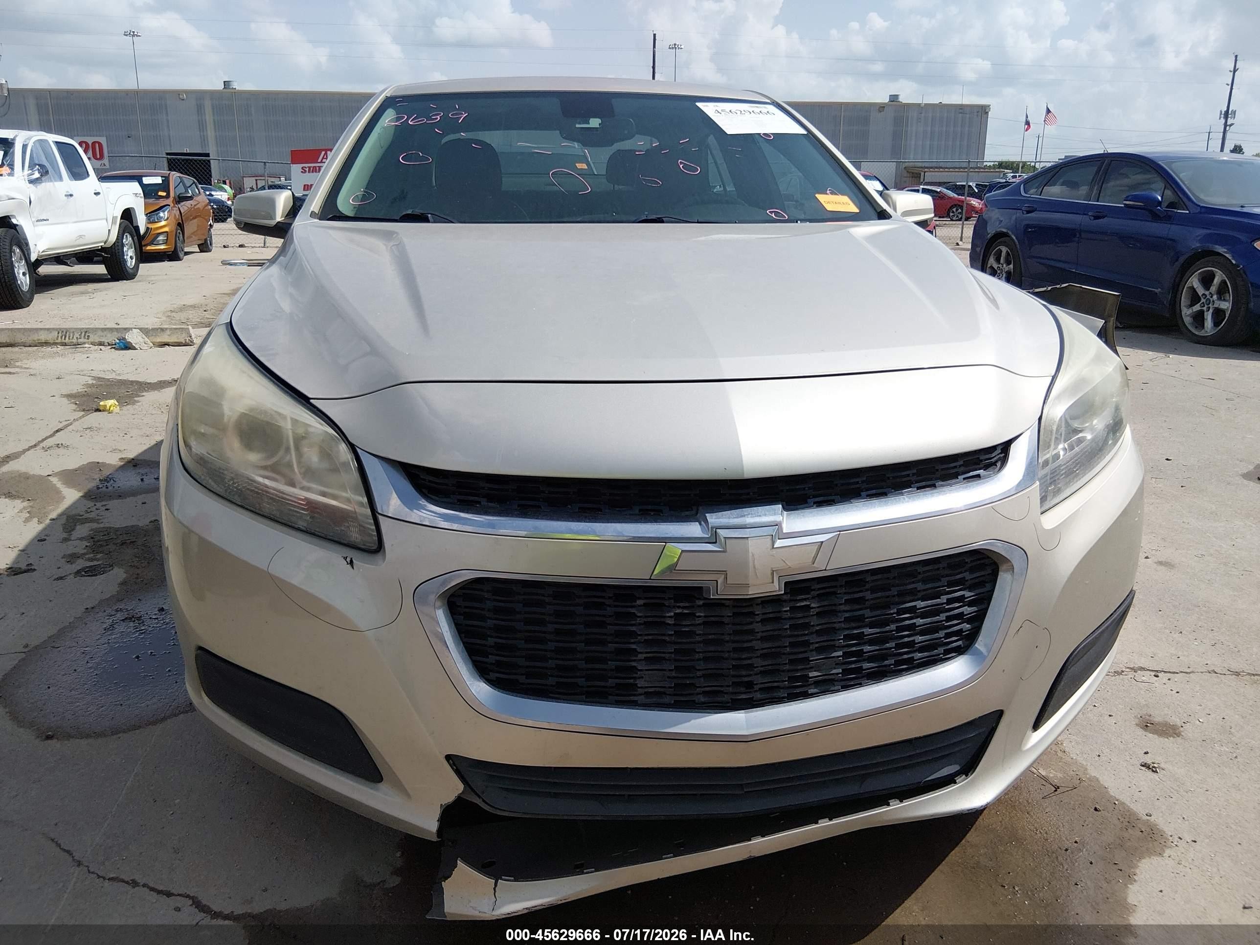 2014 Chevrolet Malibu 1lt Beige vin: 1G11C5SL9EF224784