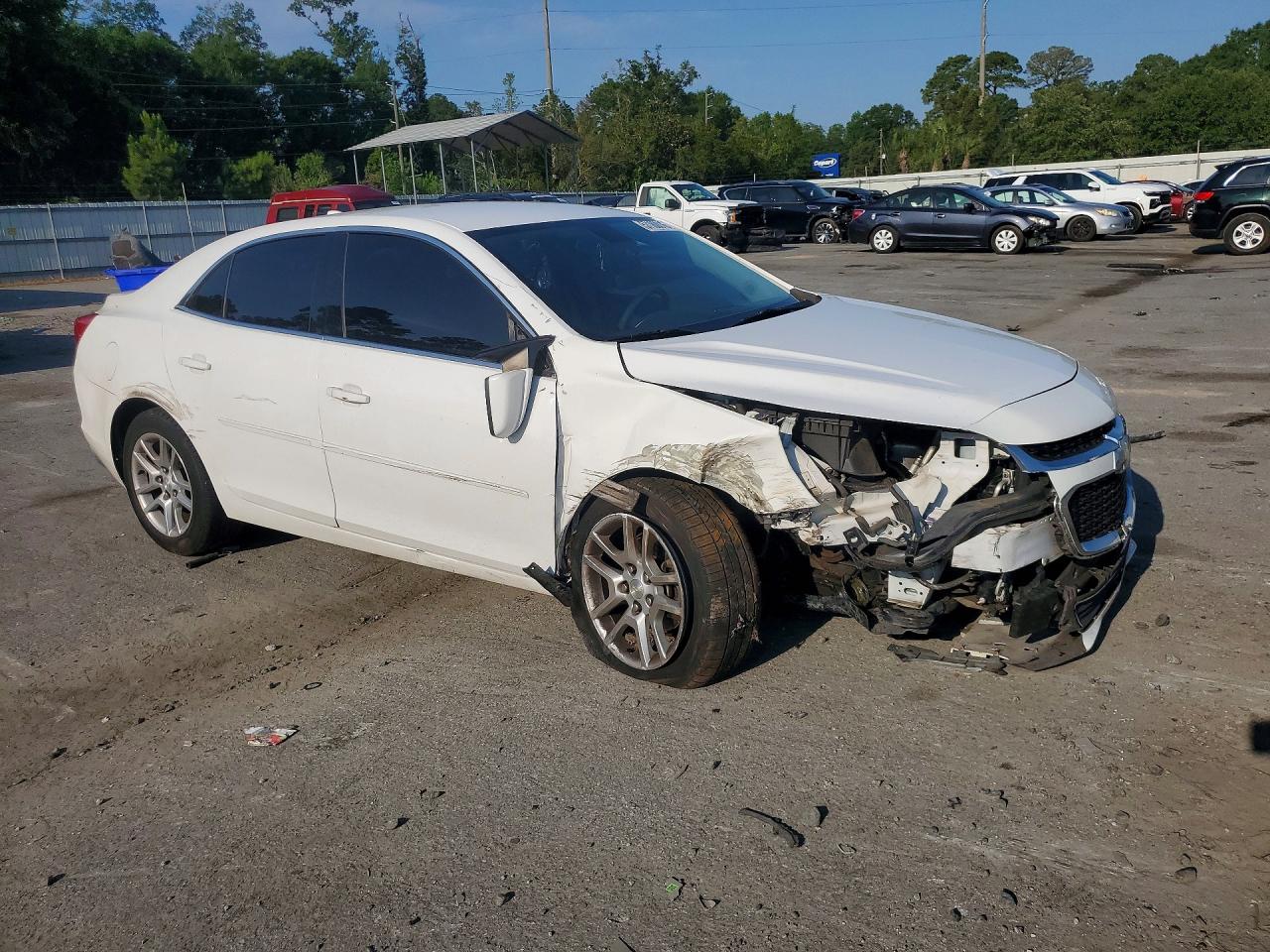 2014 Chevrolet Malibu 1lt White vin: 1G11C5SL9EF228513