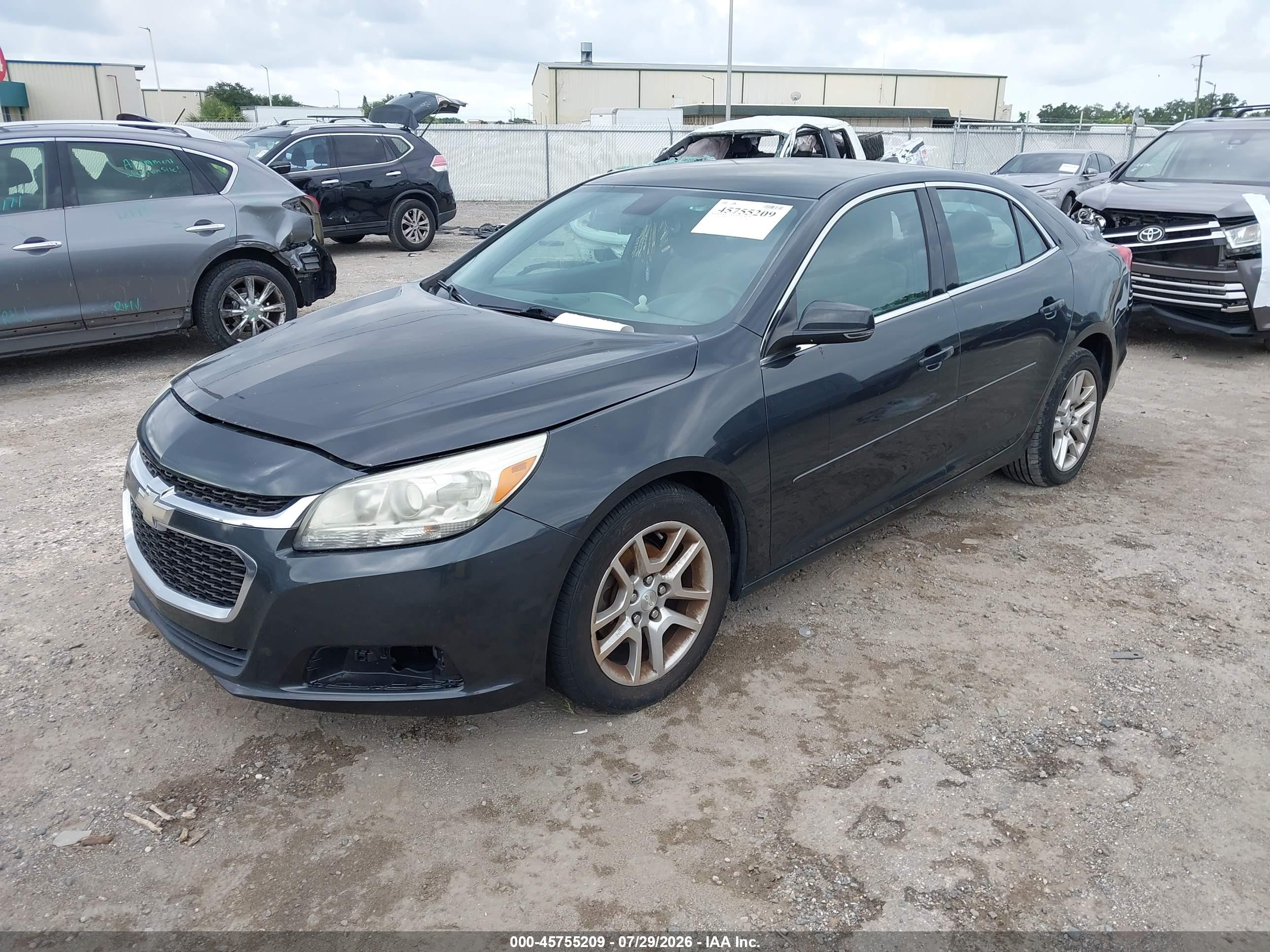 2014 Chevrolet Malibu 1lt Black vin: 1G11C5SL9EF250740