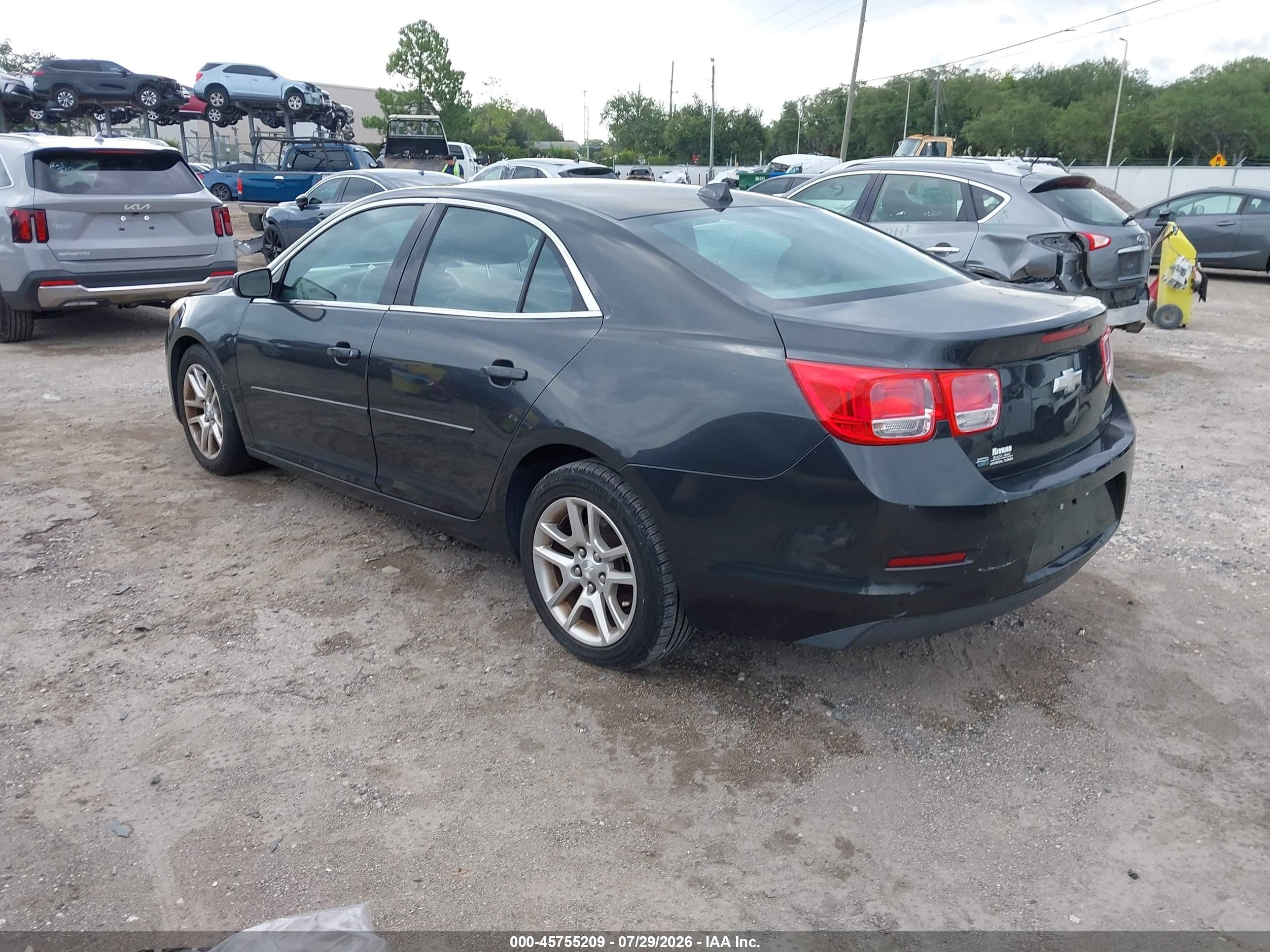 2014 Chevrolet Malibu 1lt Black vin: 1G11C5SL9EF250740