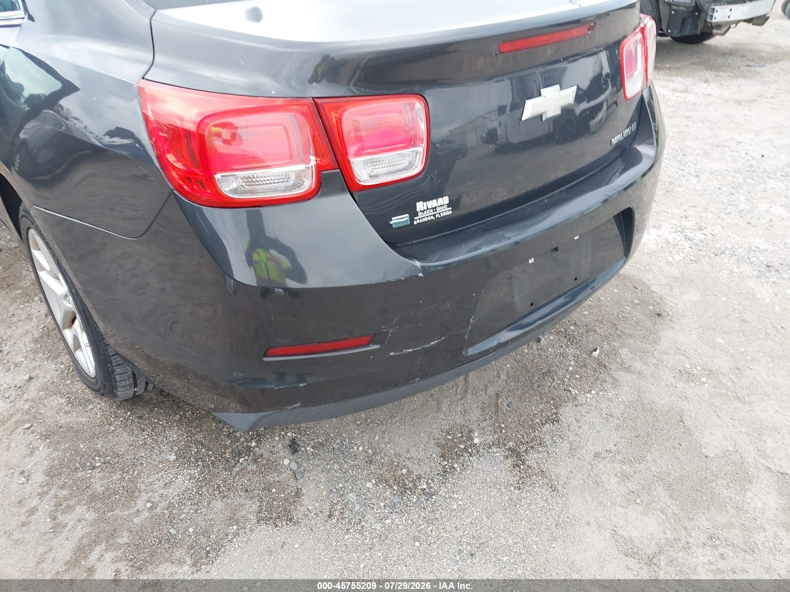 2014 Chevrolet Malibu 1lt Black vin: 1G11C5SL9EF250740