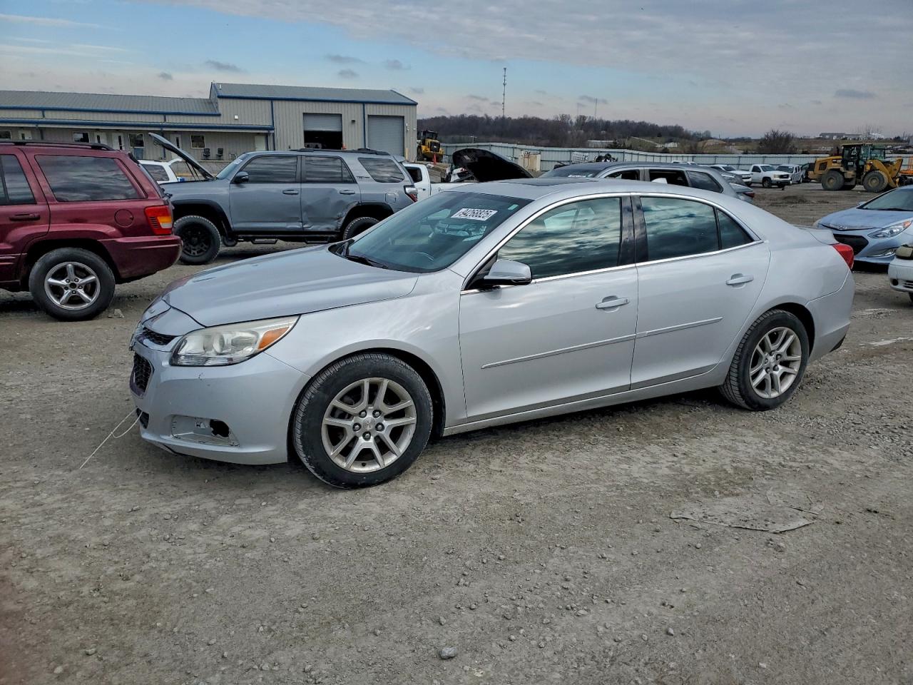 2014 Chevrolet Malibu 1lt Серебряный vin: 1G11C5SL9EF274245