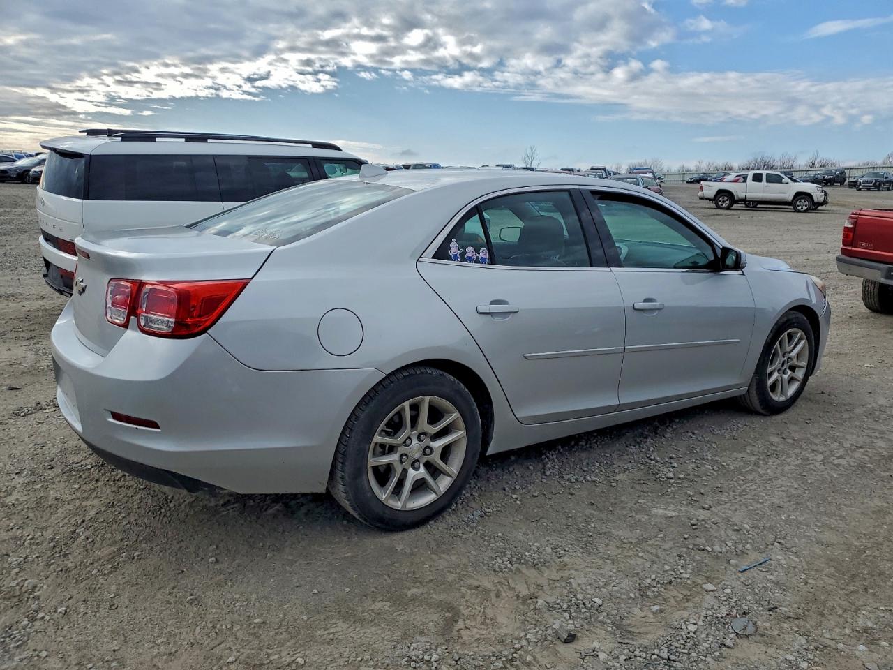 2014 Chevrolet Malibu 1lt Silver vin: 1G11C5SL9EF274245