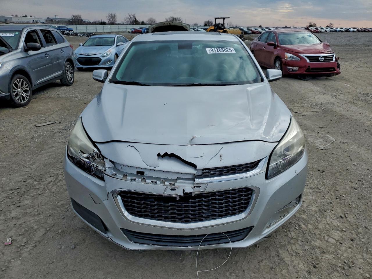 2014 Chevrolet Malibu 1lt Silver vin: 1G11C5SL9EF274245