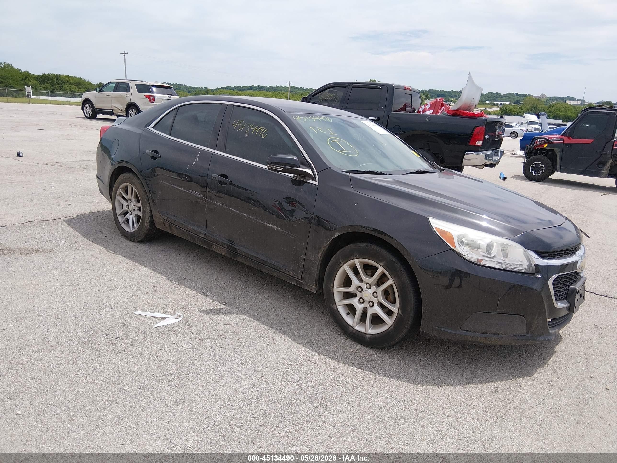 2015 Chevrolet Malibu 1lt Black vin: 1G11C5SL9FF147464