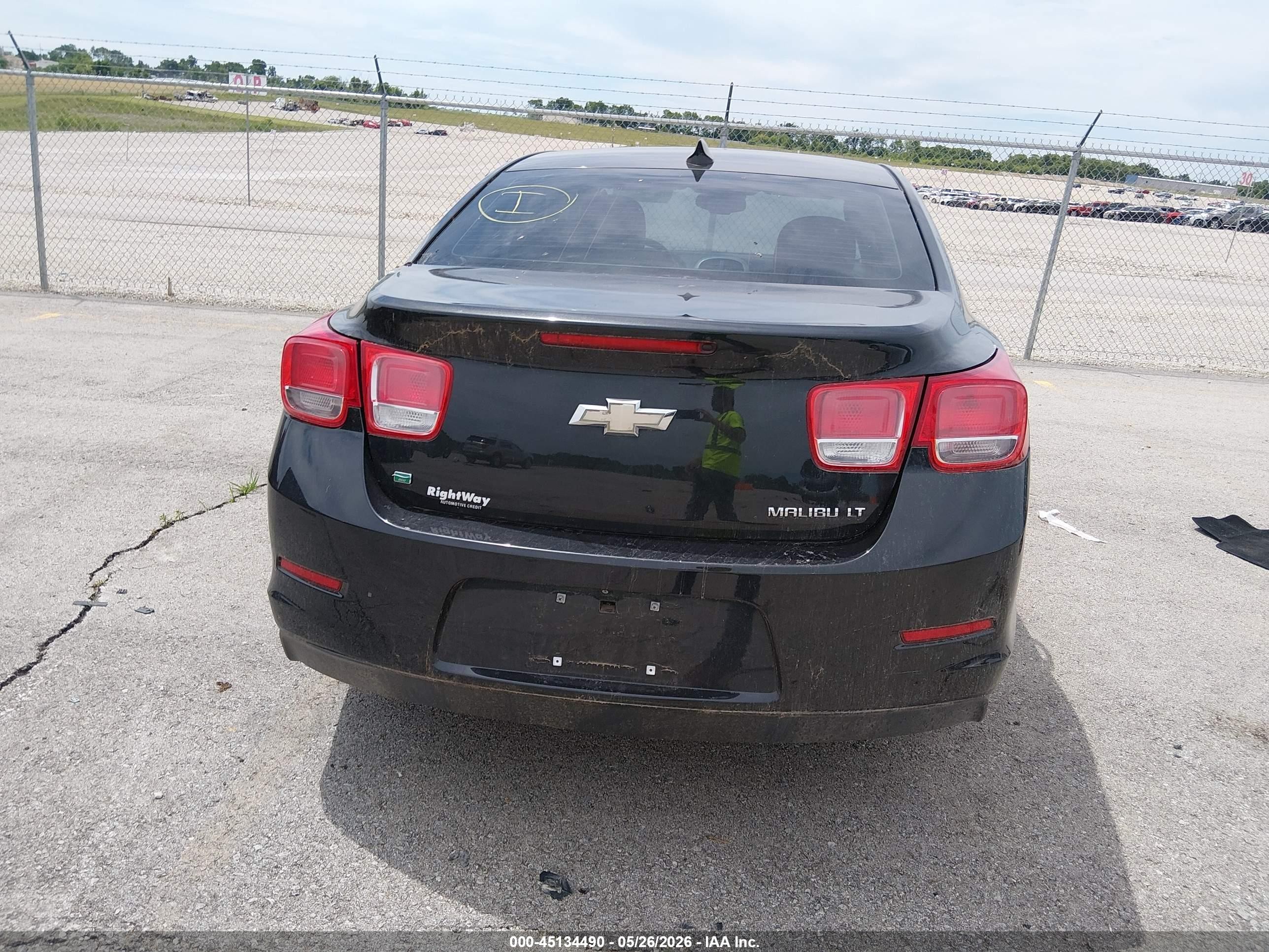 2015 Chevrolet Malibu 1lt Black vin: 1G11C5SL9FF147464