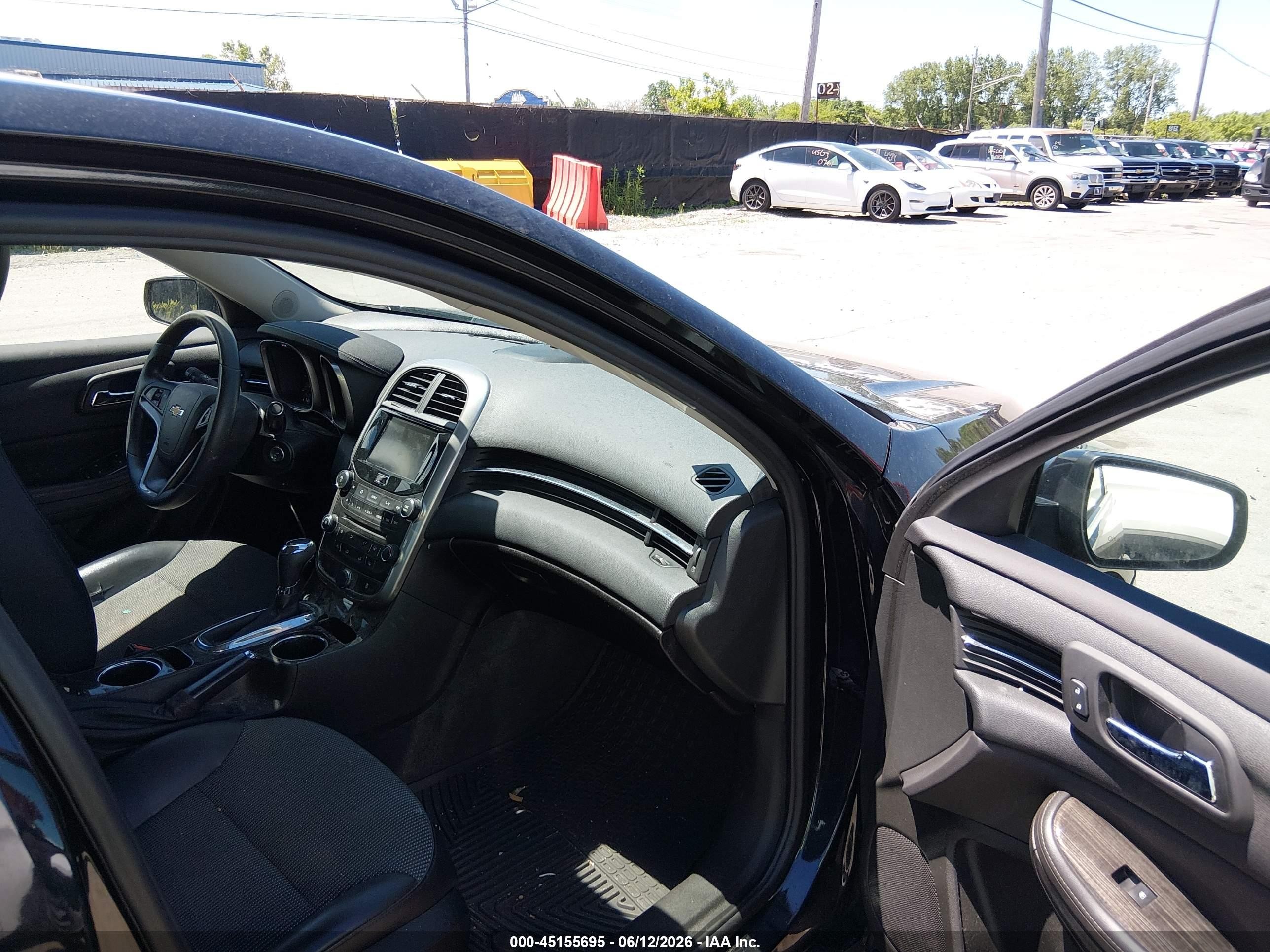 2015 Chevrolet Malibu 1lt Black vin: 1G11C5SL9FF159890