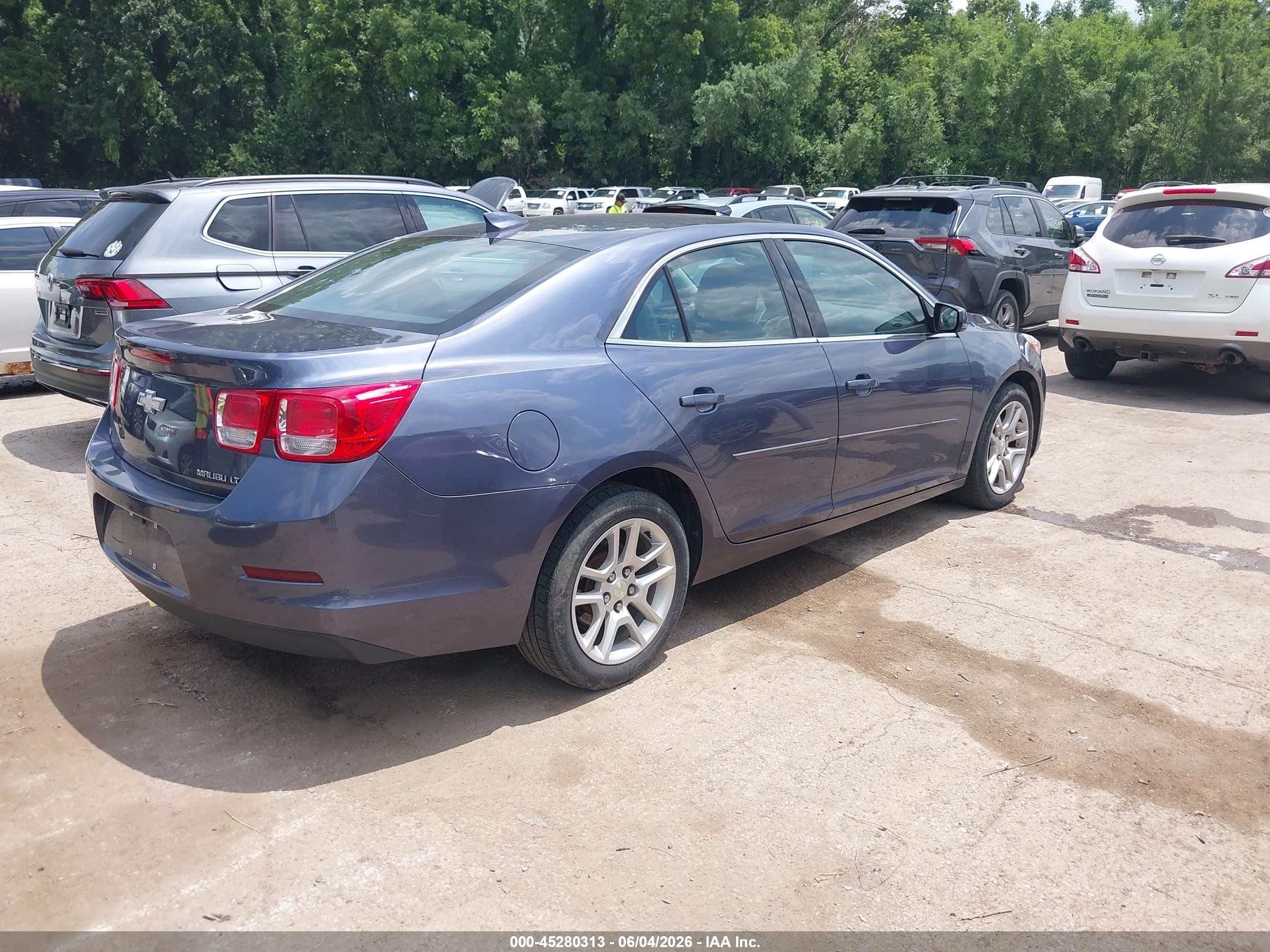 2015 Chevrolet Malibu 1lt Blue vin: 1G11C5SL9FF182067