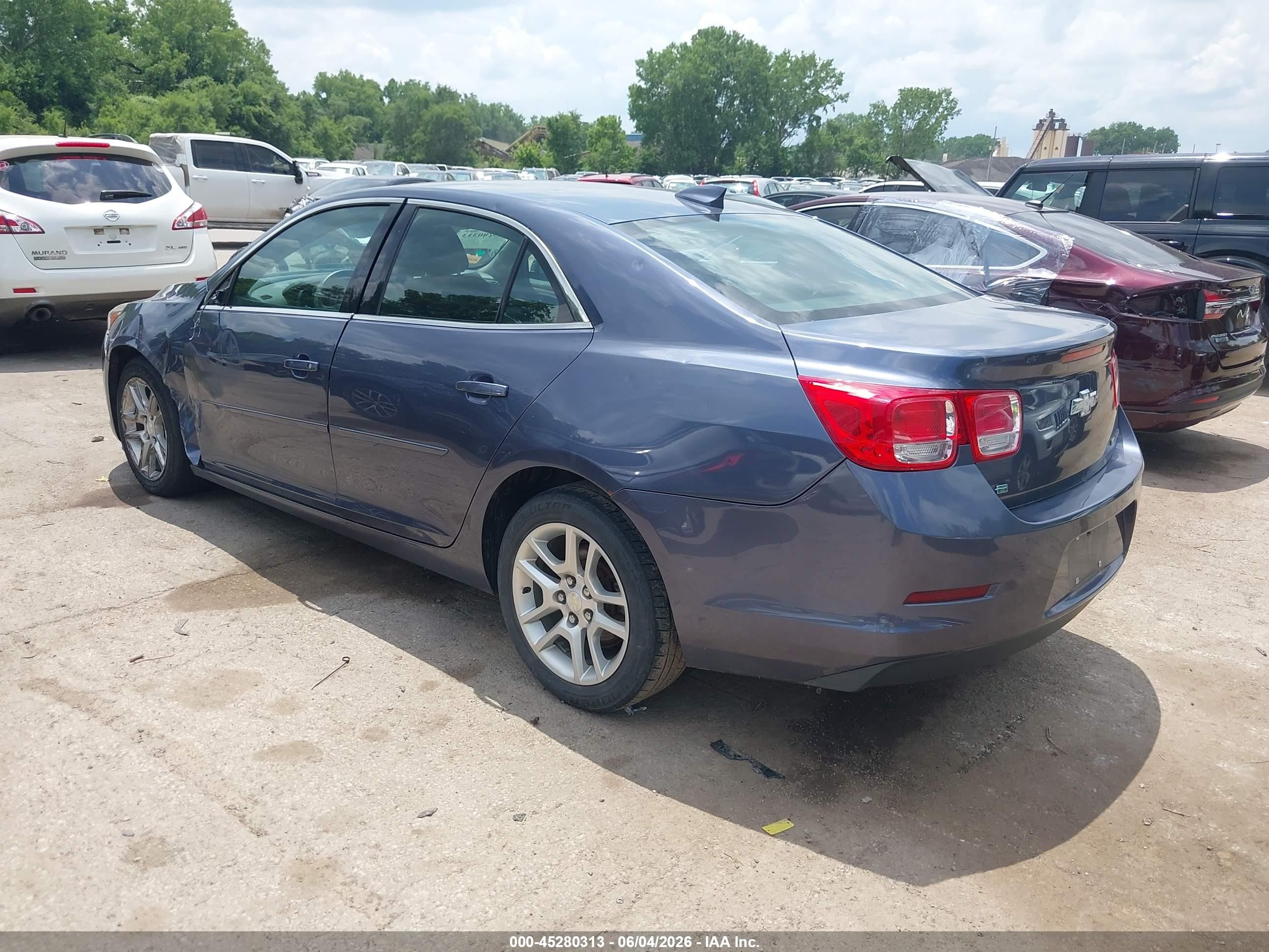 2015 Chevrolet Malibu 1lt Blue vin: 1G11C5SL9FF182067