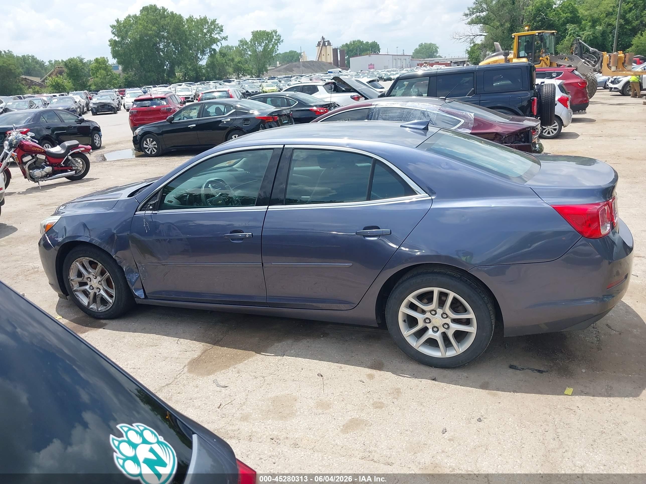 2015 Chevrolet Malibu 1lt Blue vin: 1G11C5SL9FF182067